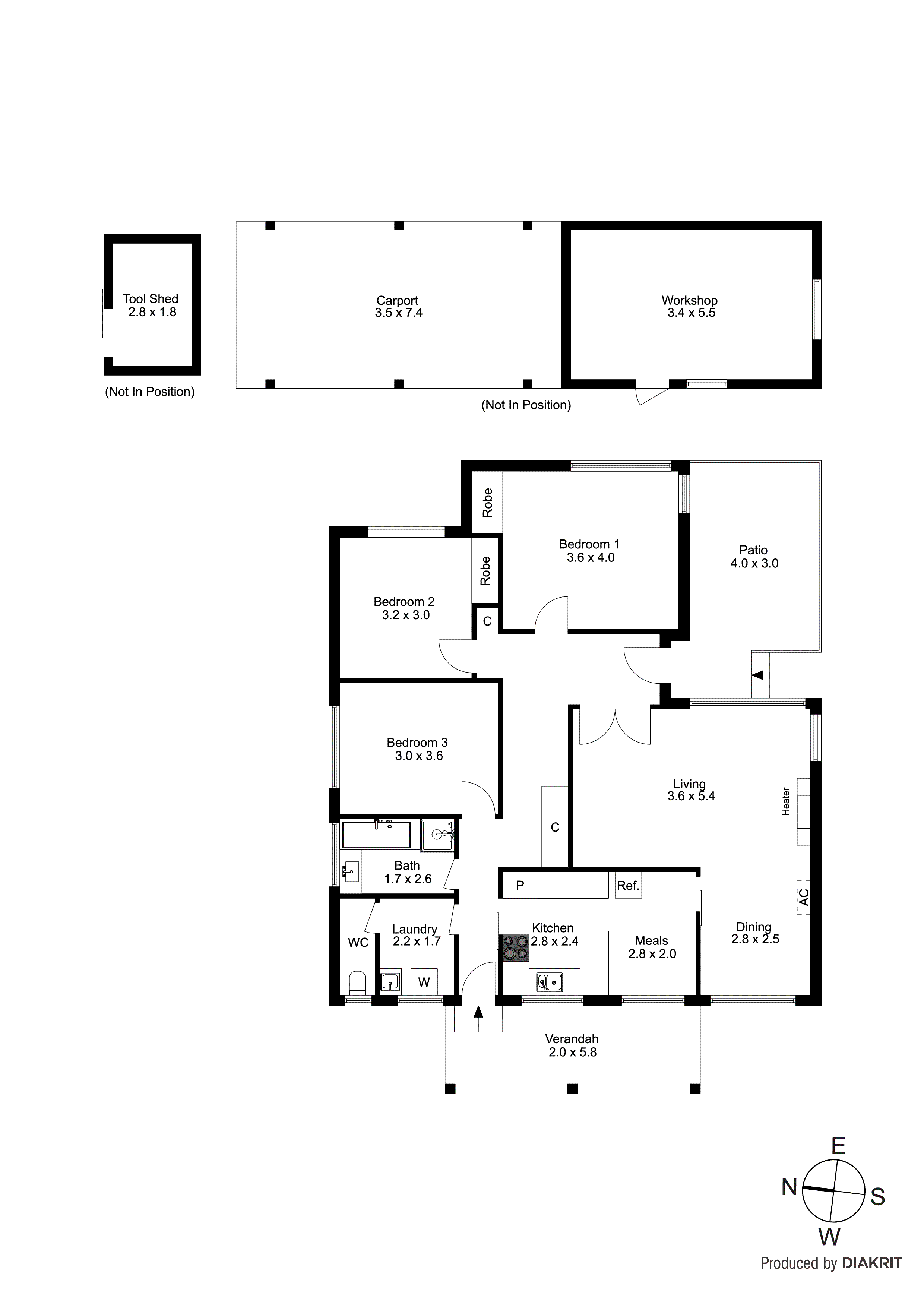 10 Mitchell Street, Seaford VIC 3198 - Floorplan