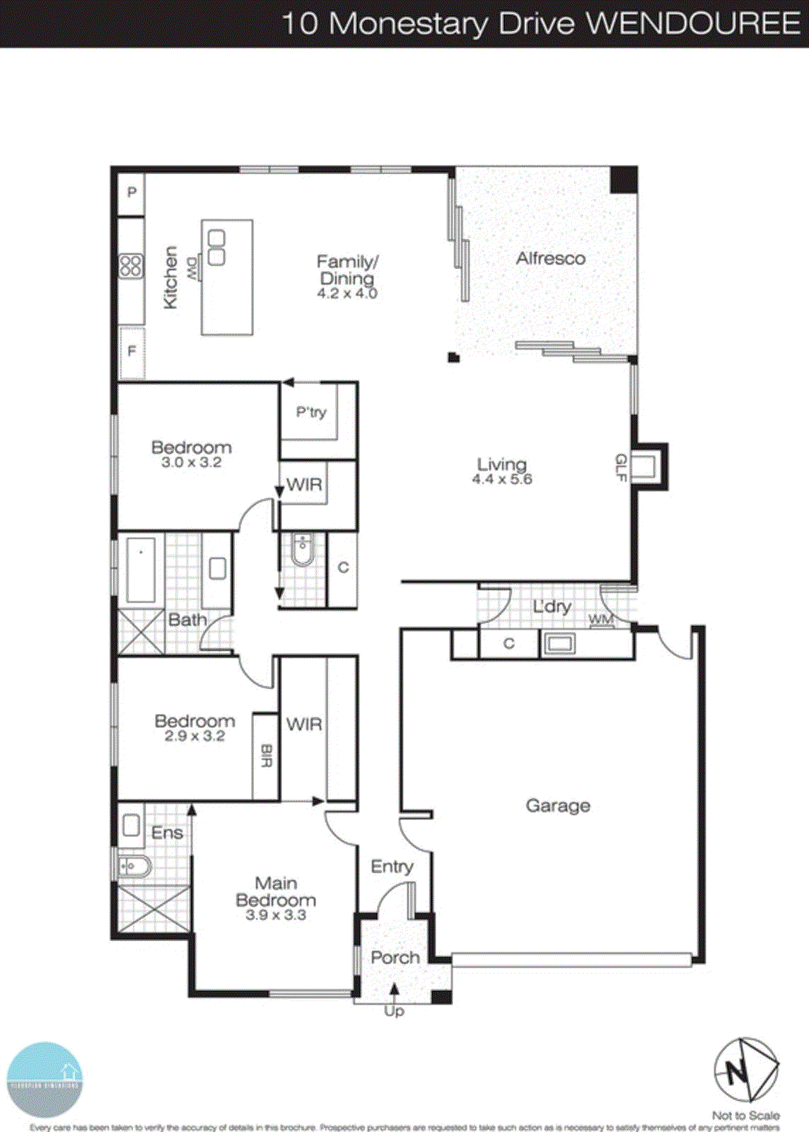 10 Monastery Drive, Wendouree VIC 3355 - Floorplan