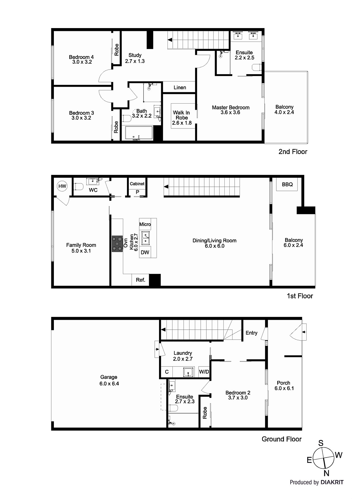 10 Moreton Walk, Cheltenham VIC 3192 - Floorplan
