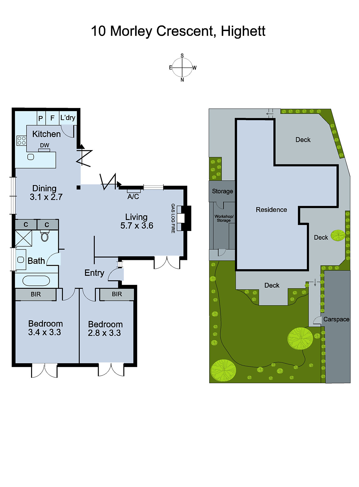 10 Morley Crescent, Highett VIC 3190 - Floorplan