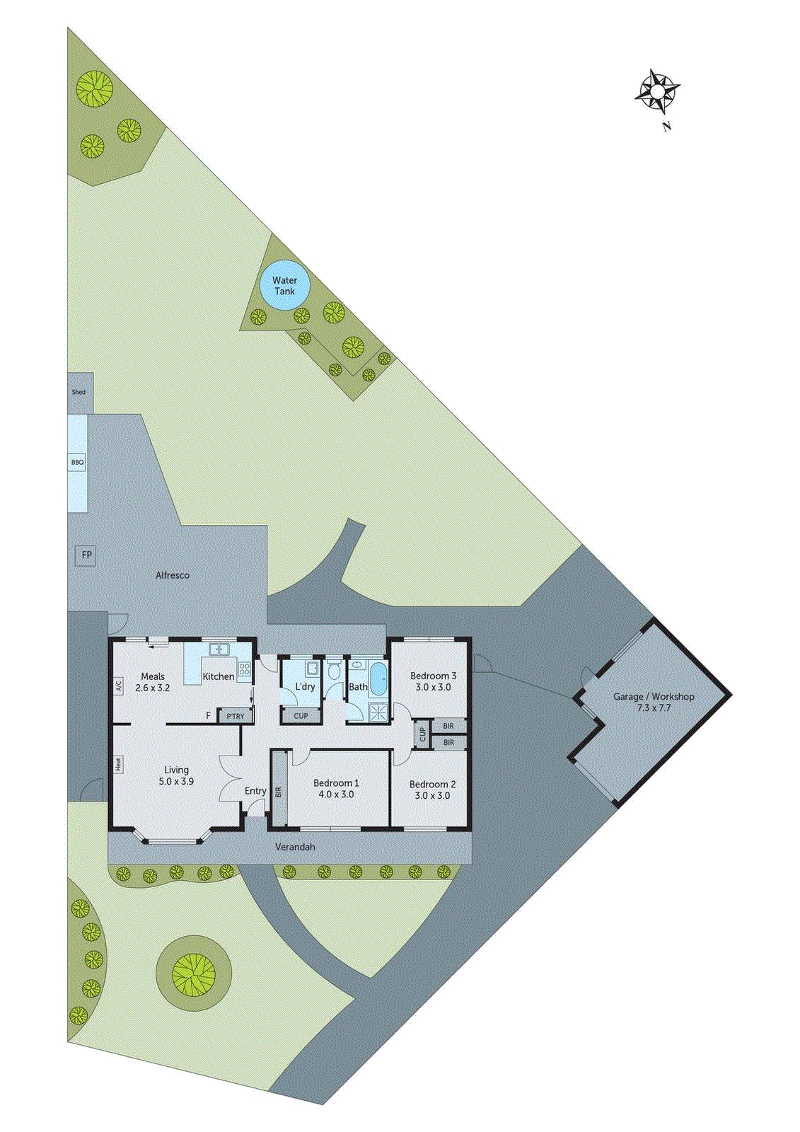 10 Nada Close, St Albans Park VIC 3219 - Floorplan