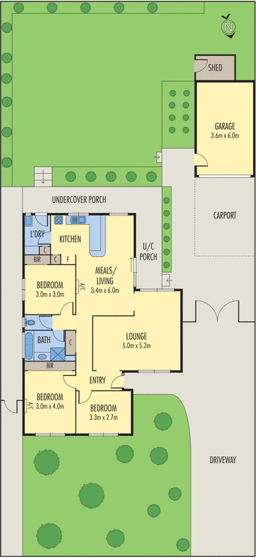 10 Newcombe Court, Clarinda VIC 3169 - Floorplan