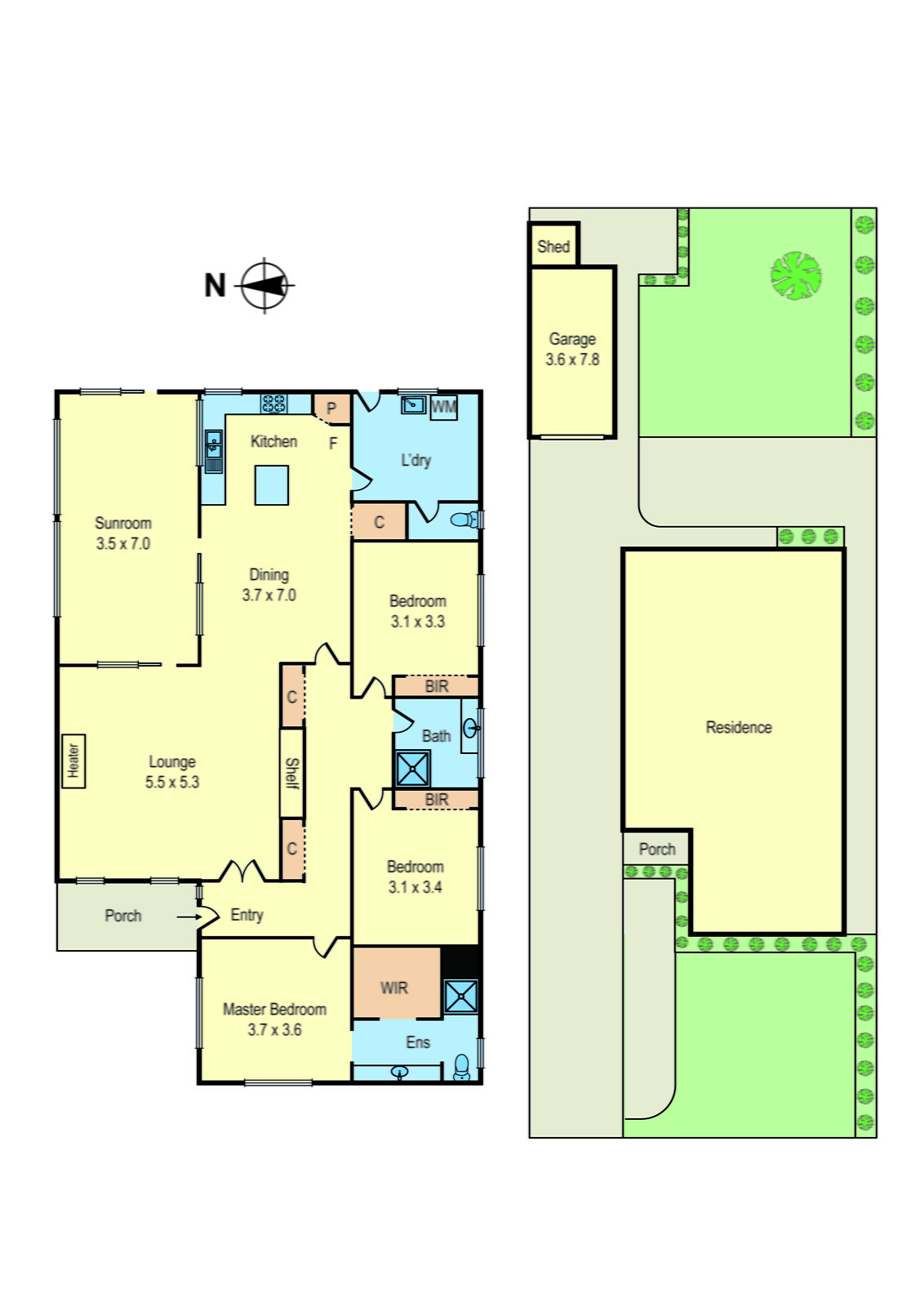 10 Nicholas Grove, Heatherton VIC 3202 - Floorplan