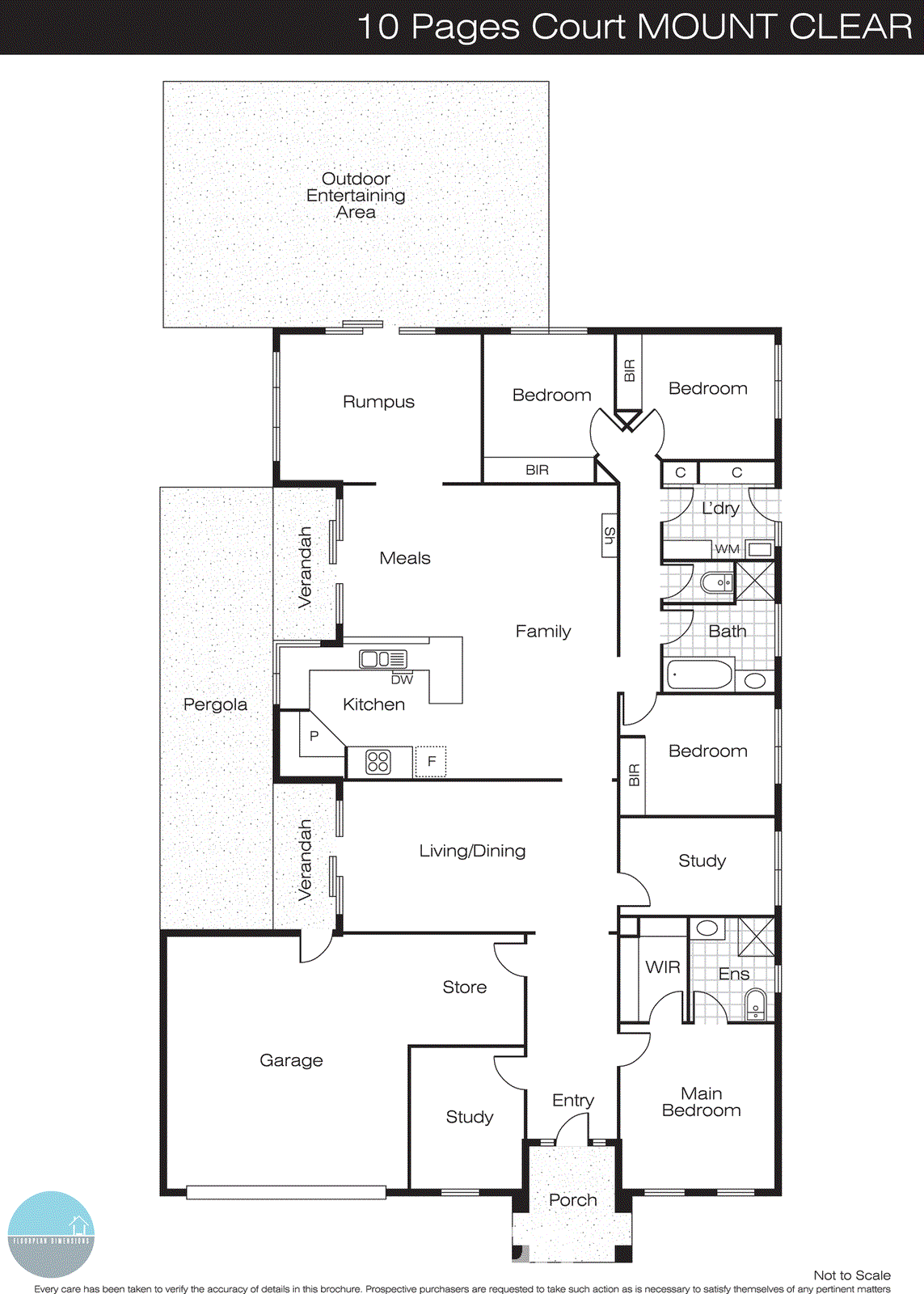 10 Pages Court, Mount Clear VIC 3350 - Floorplan
