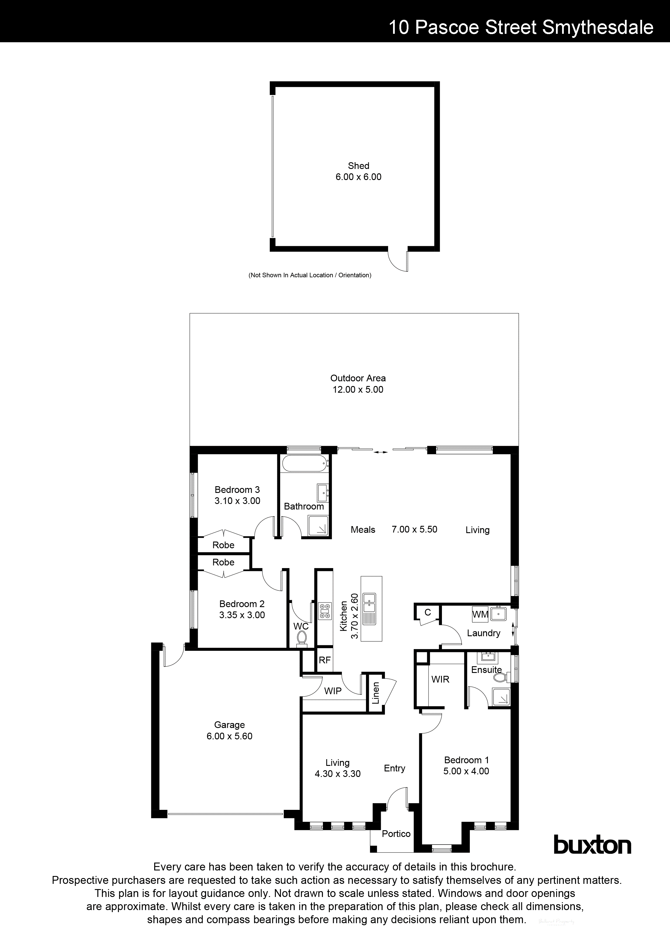 10 Pascoe Street, Smythesdale VIC 3351 - Floorplan