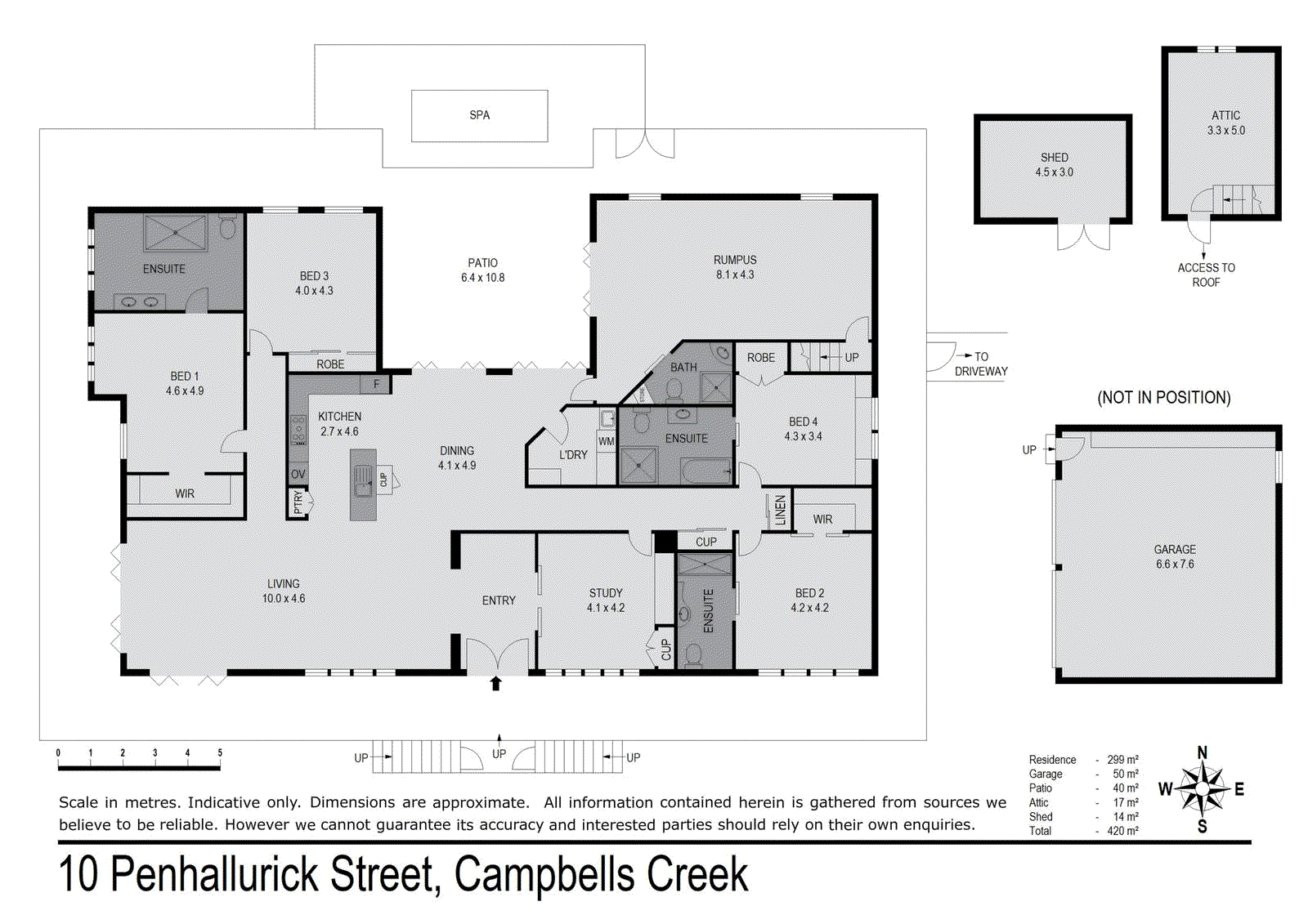 10 Penhallurick Street, Campbells Creek - Floorplan 1