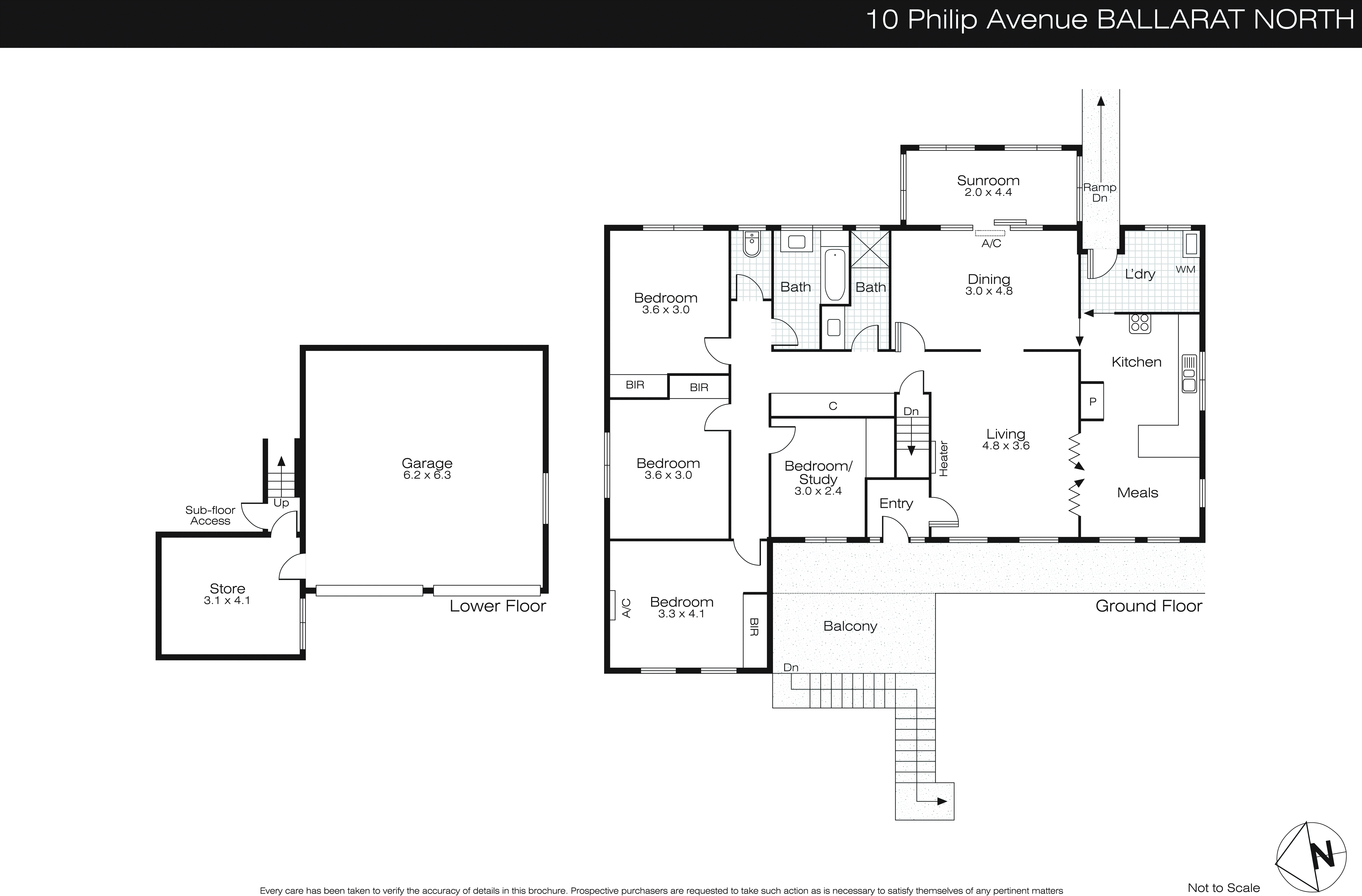 10 Philip Avenue, Ballarat North VIC 3350 - Floorplan