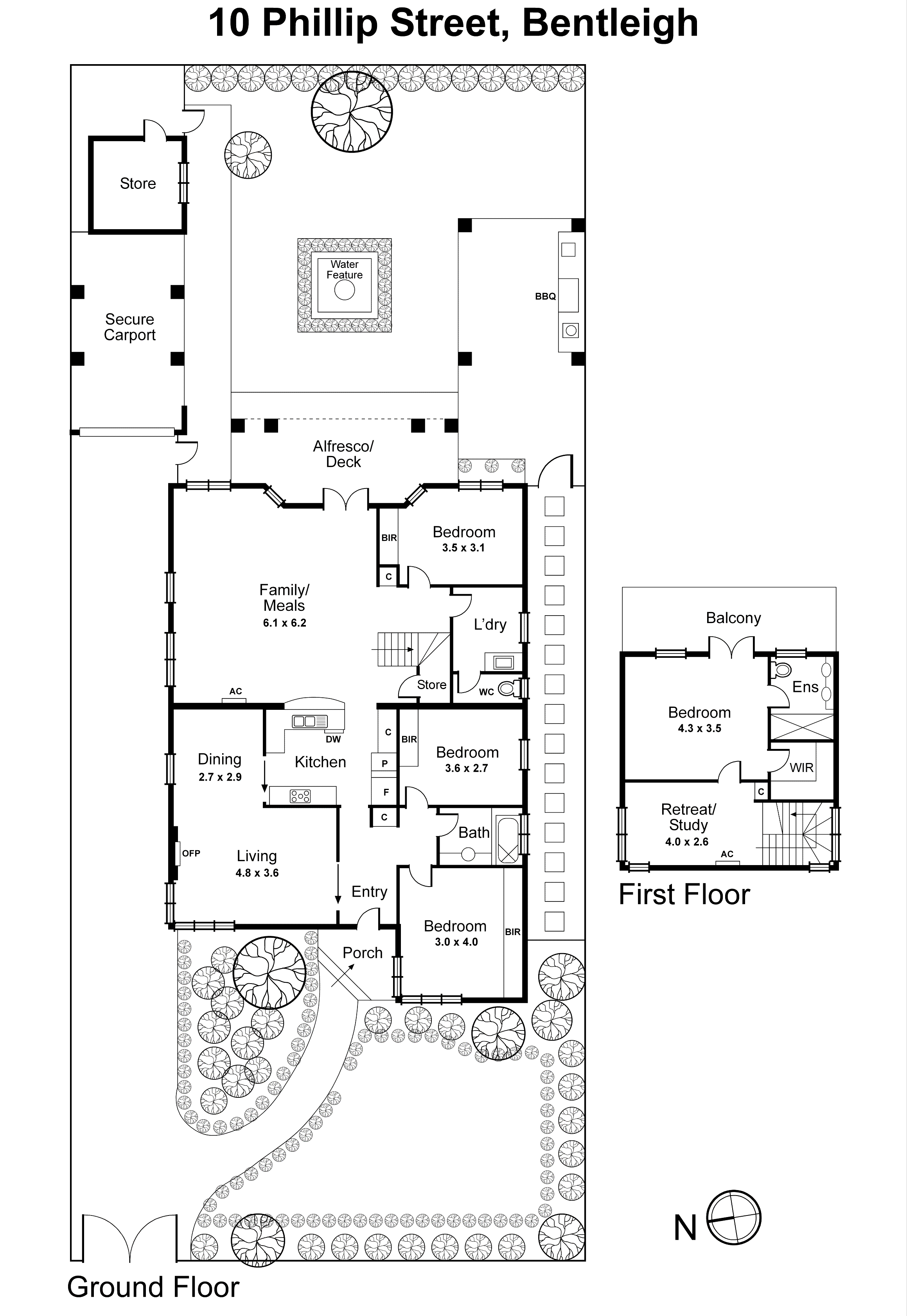 10 Phillip Street, Bentleigh VIC 3204 - Floorplan