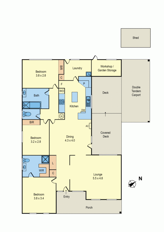 10 Plaza Crescent, DINGLEY VILLAGE VIC 3172 - Floorplan