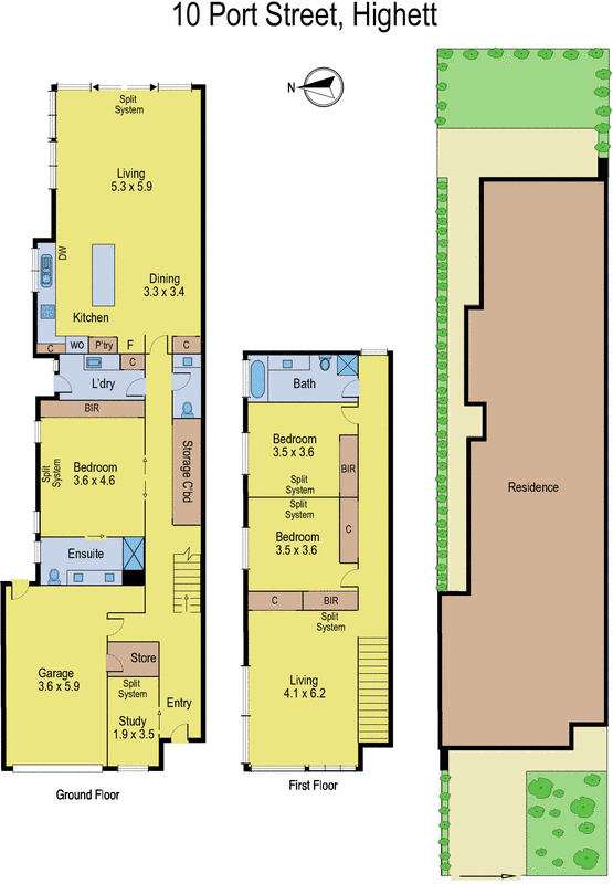 10 Port Street, Highett VIC 3190 - Floorplan