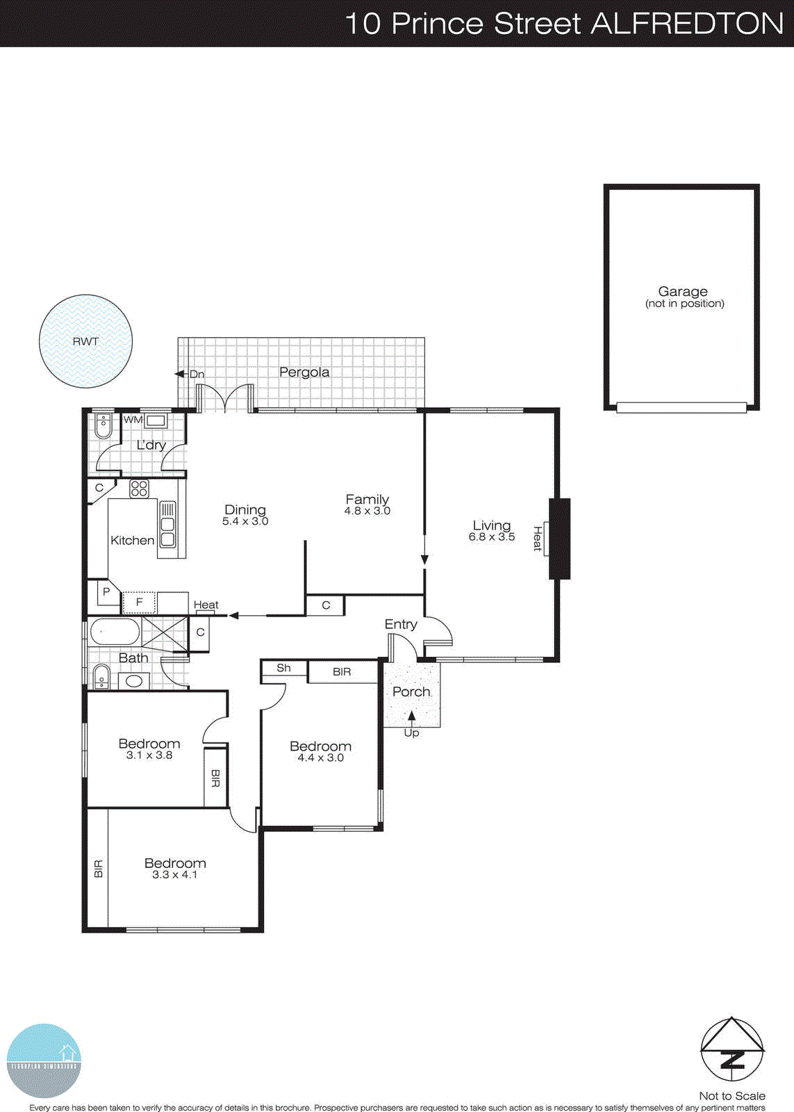 10 Prince Street, Alfredton VIC 3350 - Floorplan