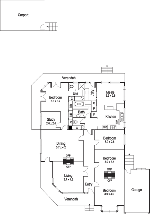 10 Queens Square, SANDRINGHAM VIC 3191 - Floorplan