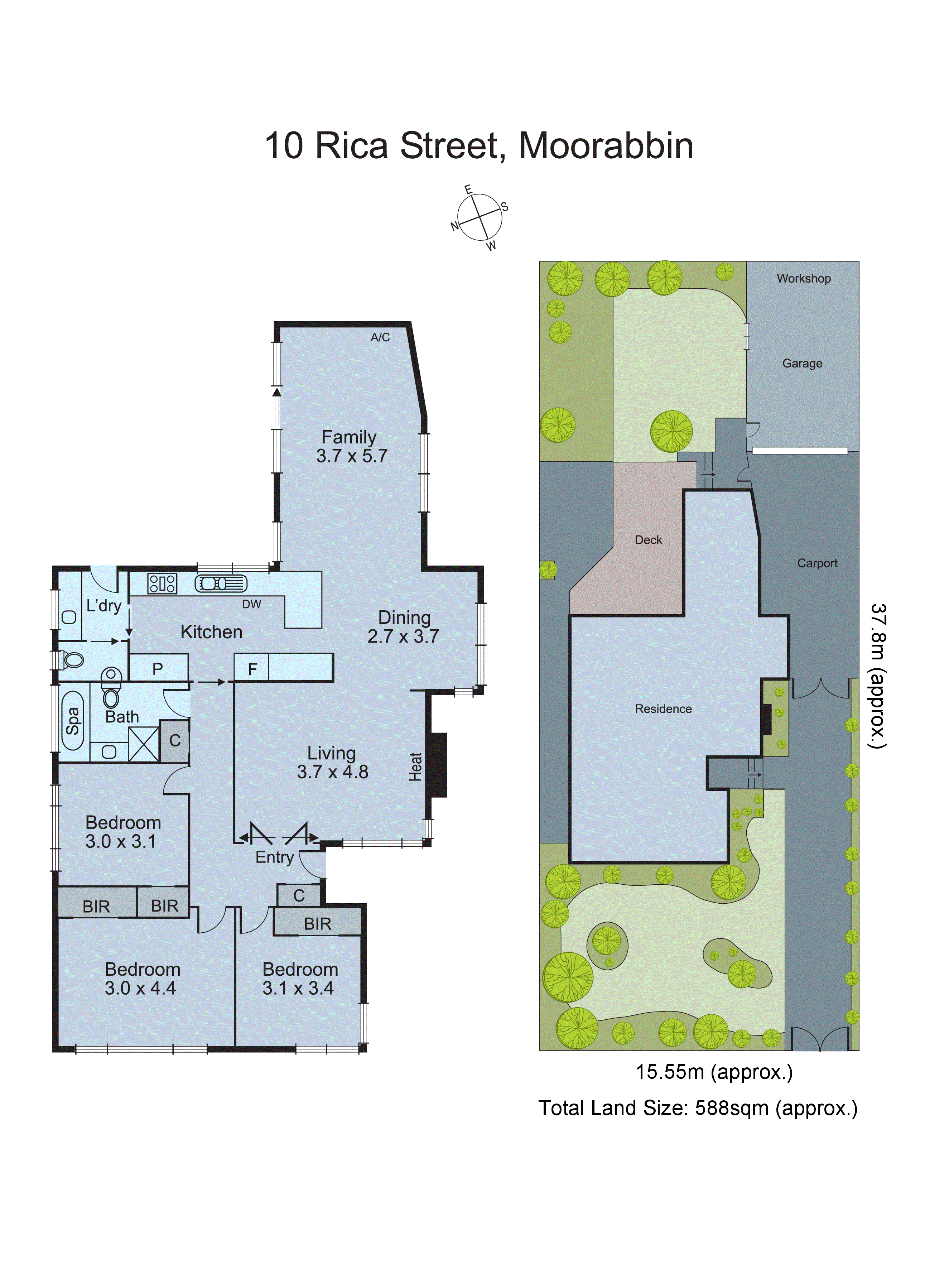 10 Rica Street, Moorabbin VIC 3189 - Floorplan
