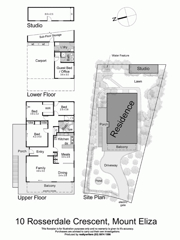 10 Rosserdale Crescent, MOUNT ELIZA VIC 3930 - Floorplan