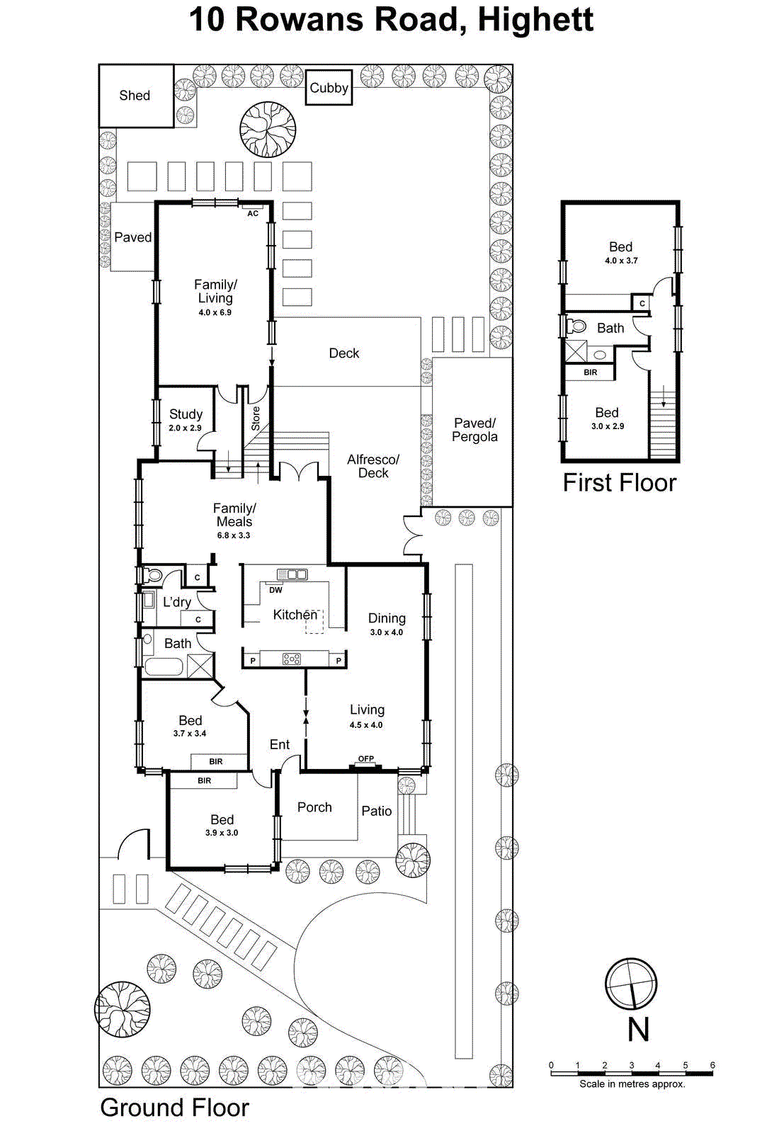 10 Rowans Road, Highett VIC 3190 - Floorplan
