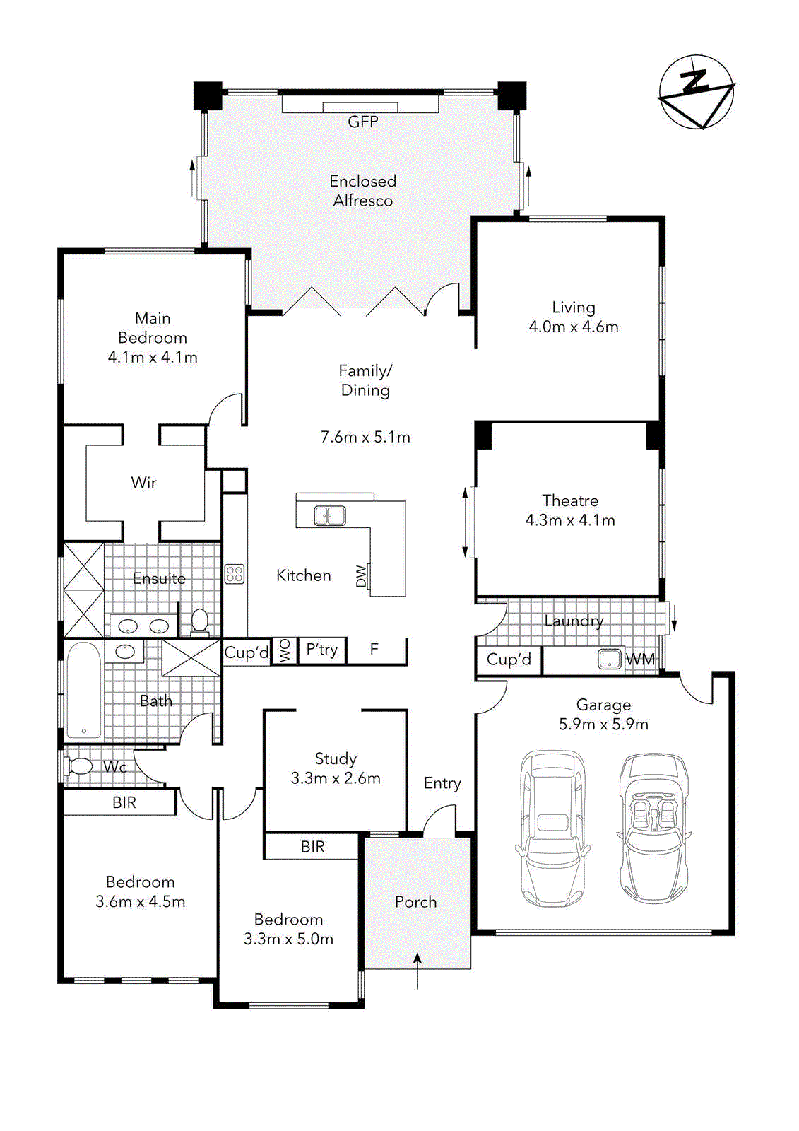 10 Rundell Place, Alfredton VIC 3350 - Floorplan