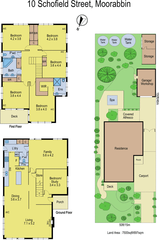 10 Schofield Street, Moorabbin VIC 3189 - Floorplan