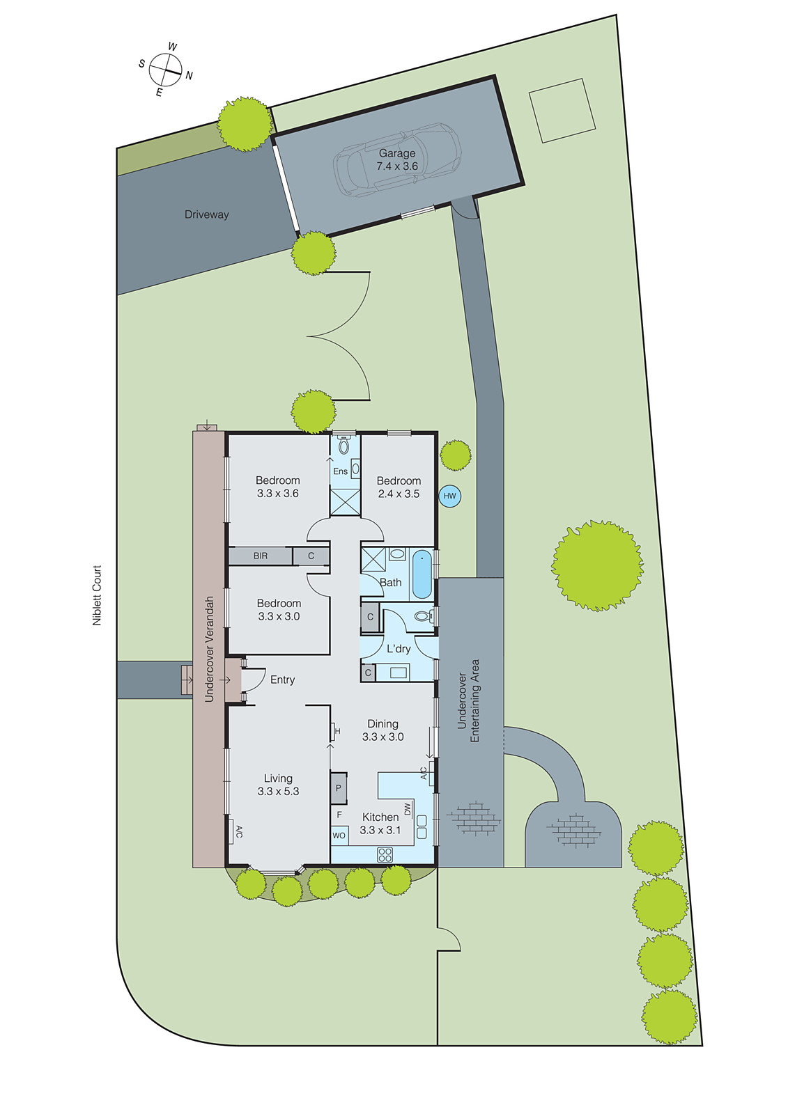 10 Sheringa Crescent, Grovedale VIC 3216 - Floorplan