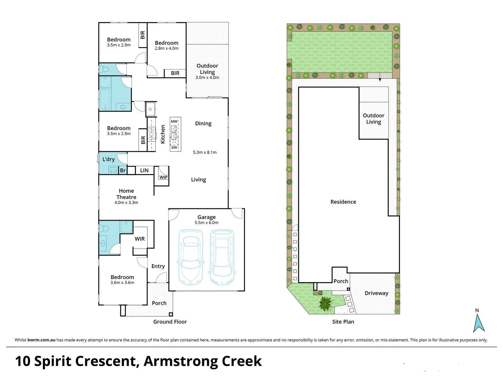 10 Spirit Crescent, Armstrong Creek VIC 3217 - Floorplan