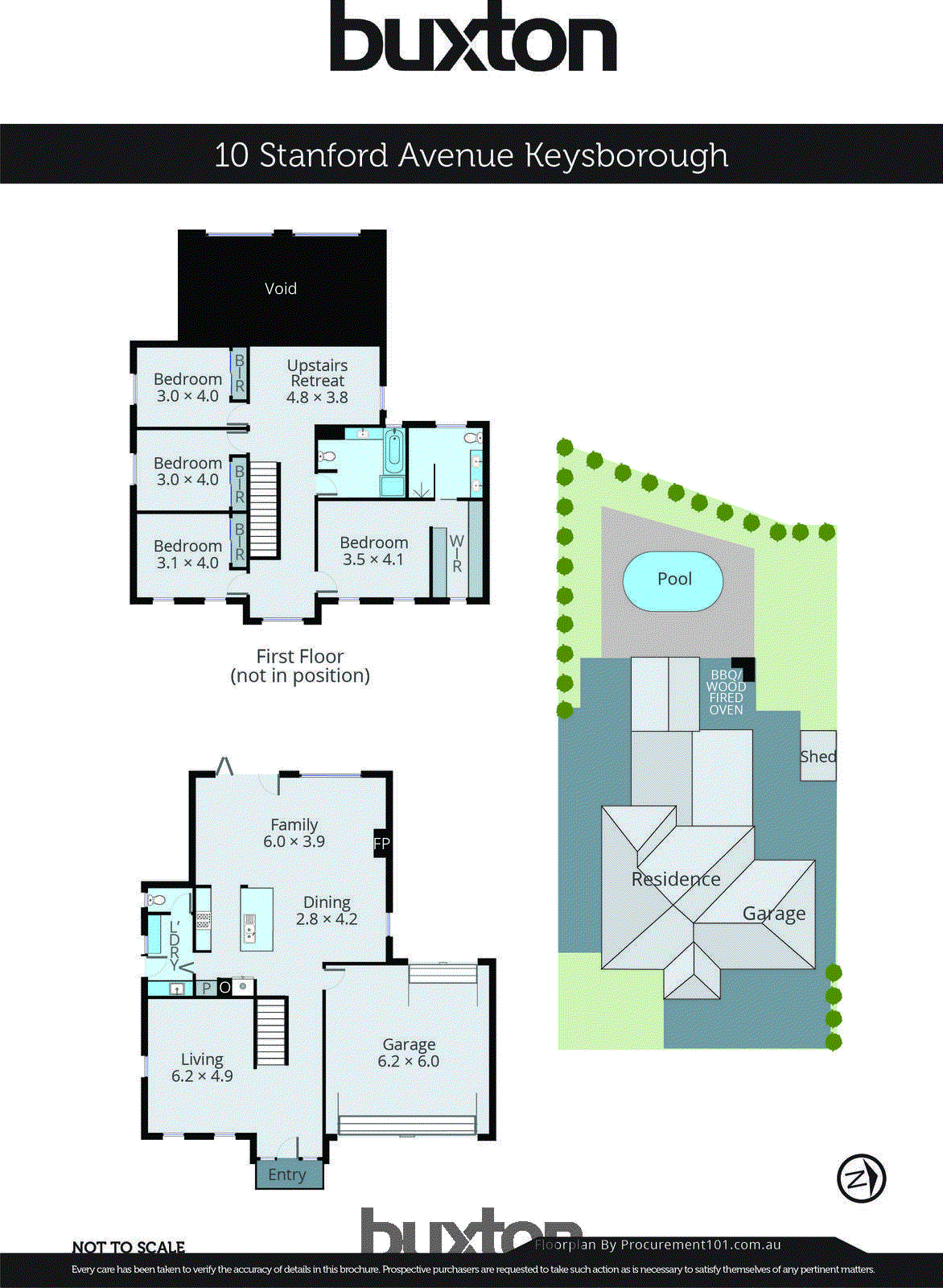 10 Stanford Avenue, Keysborough VIC 3173 - Floorplan