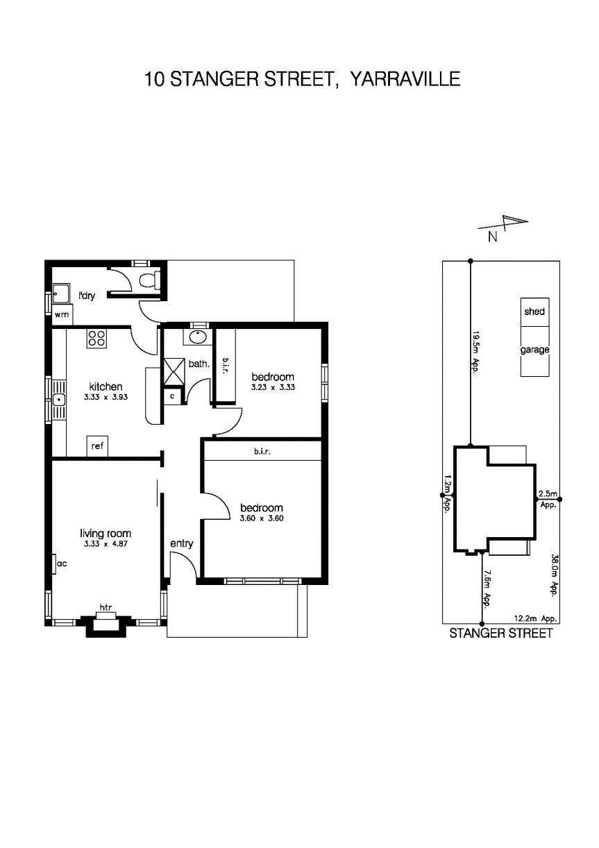 10 Stanger Street, YARRAVILLE VIC 3013 - Floorplan