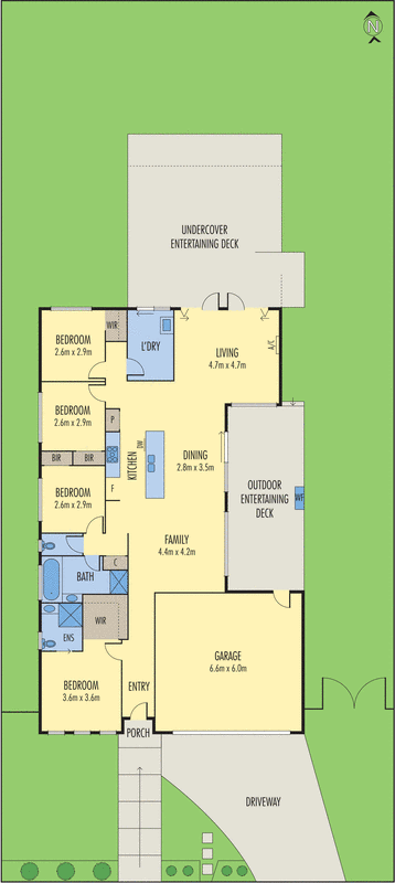 10 Sugargum Drive, Waurn Ponds VIC 3216 - Floorplan