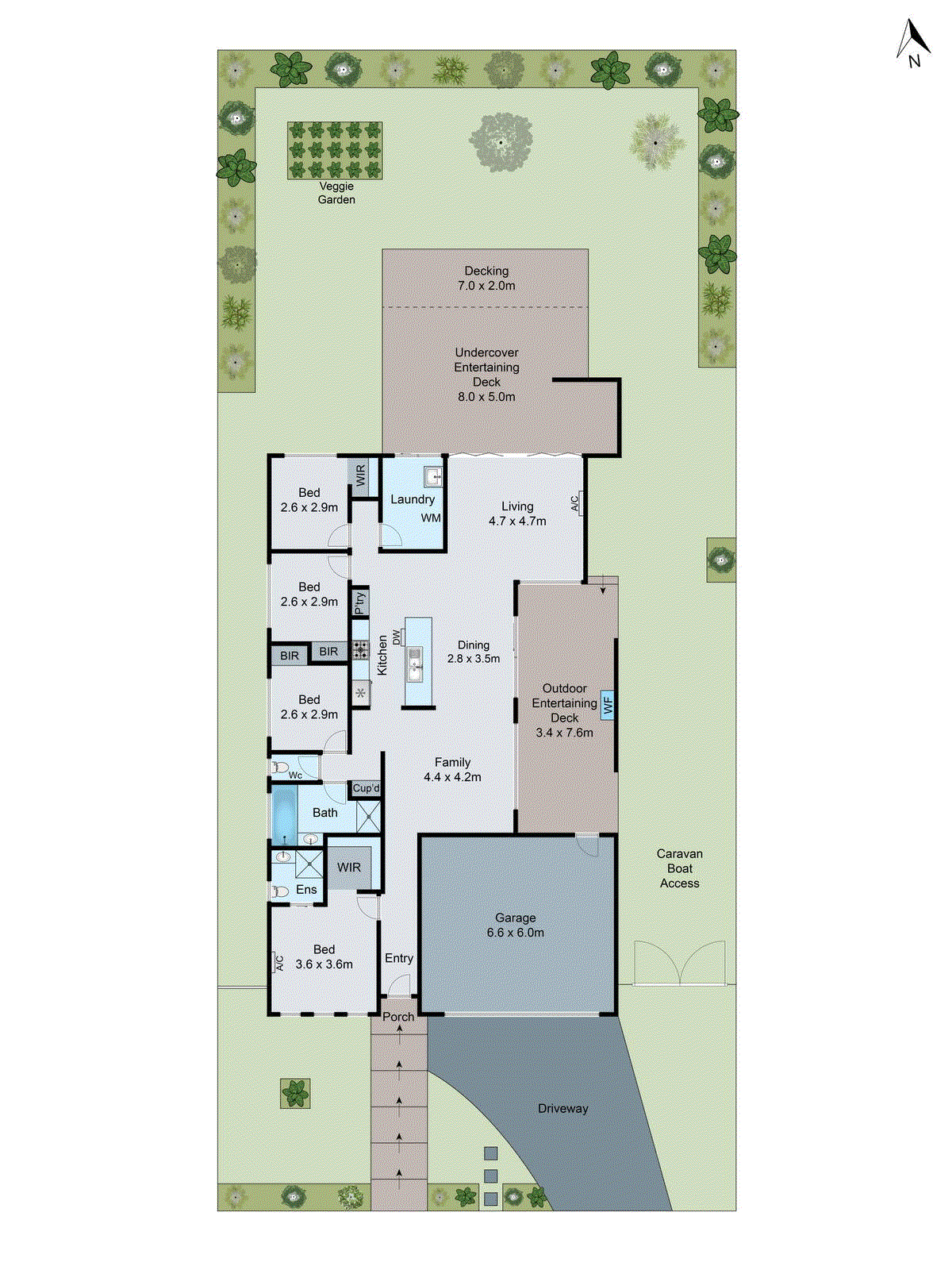 10 Sugargum Drive, Waurn Ponds VIC 3216 - Floorplan