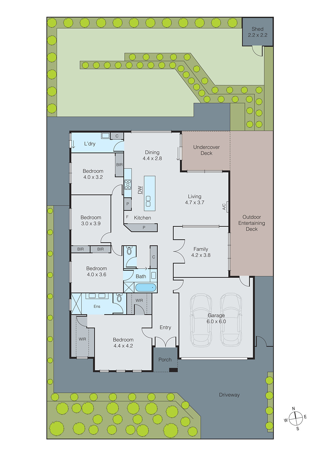 10 Swanbourne Avenue, Highton VIC 3216 - Floorplan