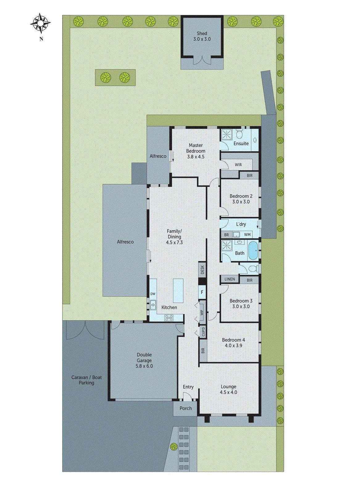 10 Thwaites Close, Highton VIC 3216 - Floorplan