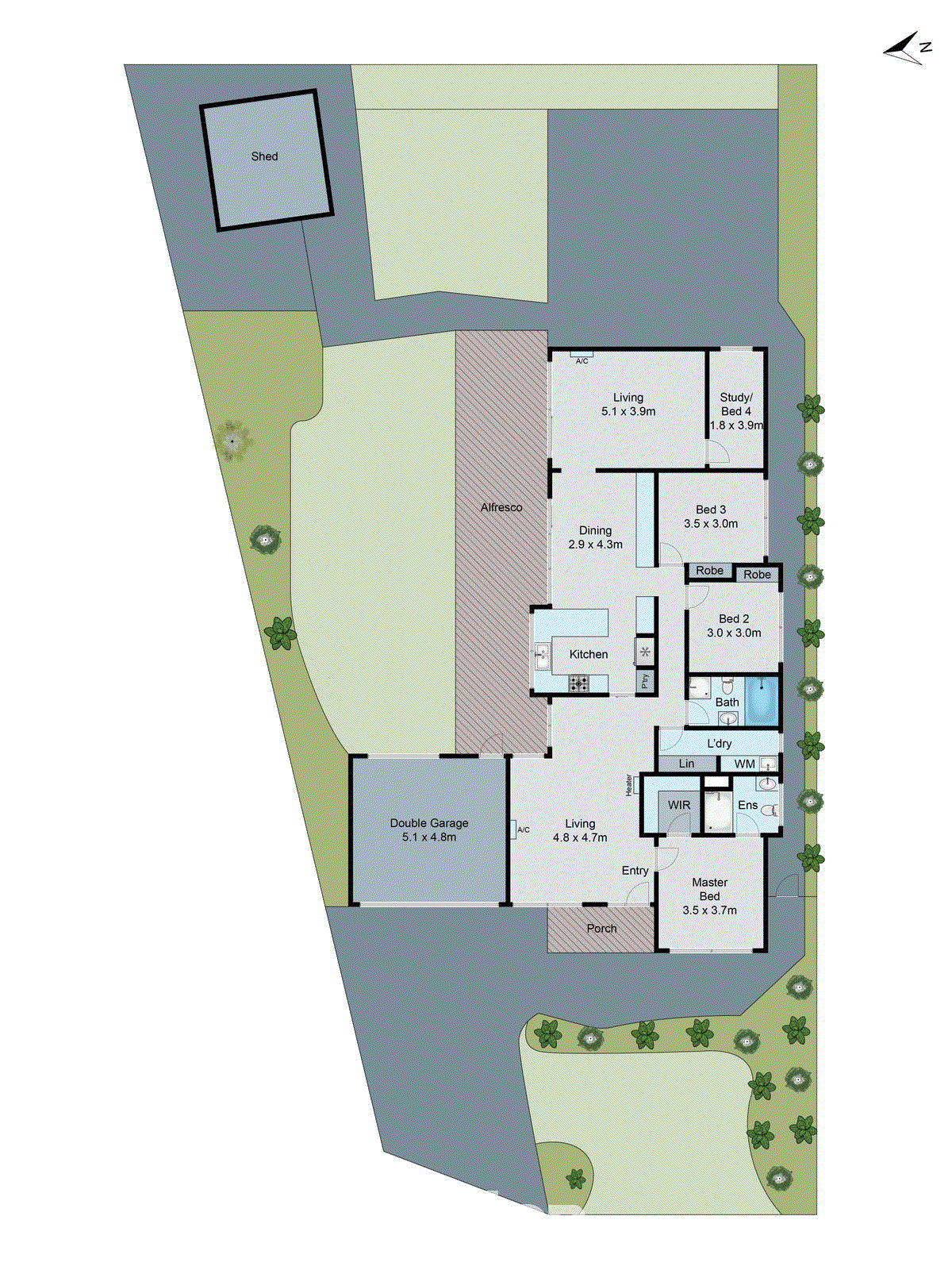 10 Timbarra Court, Grovedale VIC 3216 - Floorplan