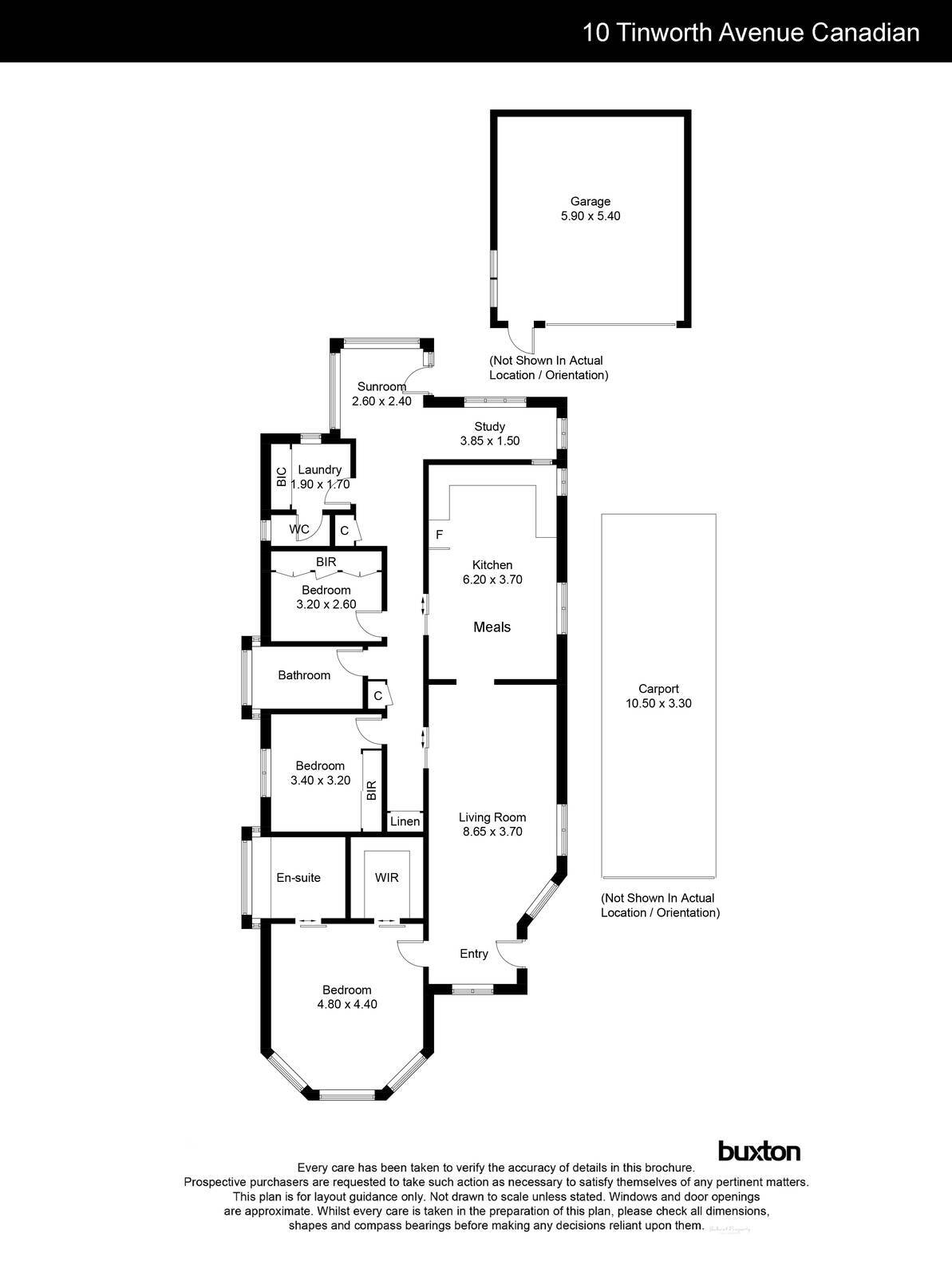 10 Tinworth Avenue, Canadian VIC 3350 - Floorplan