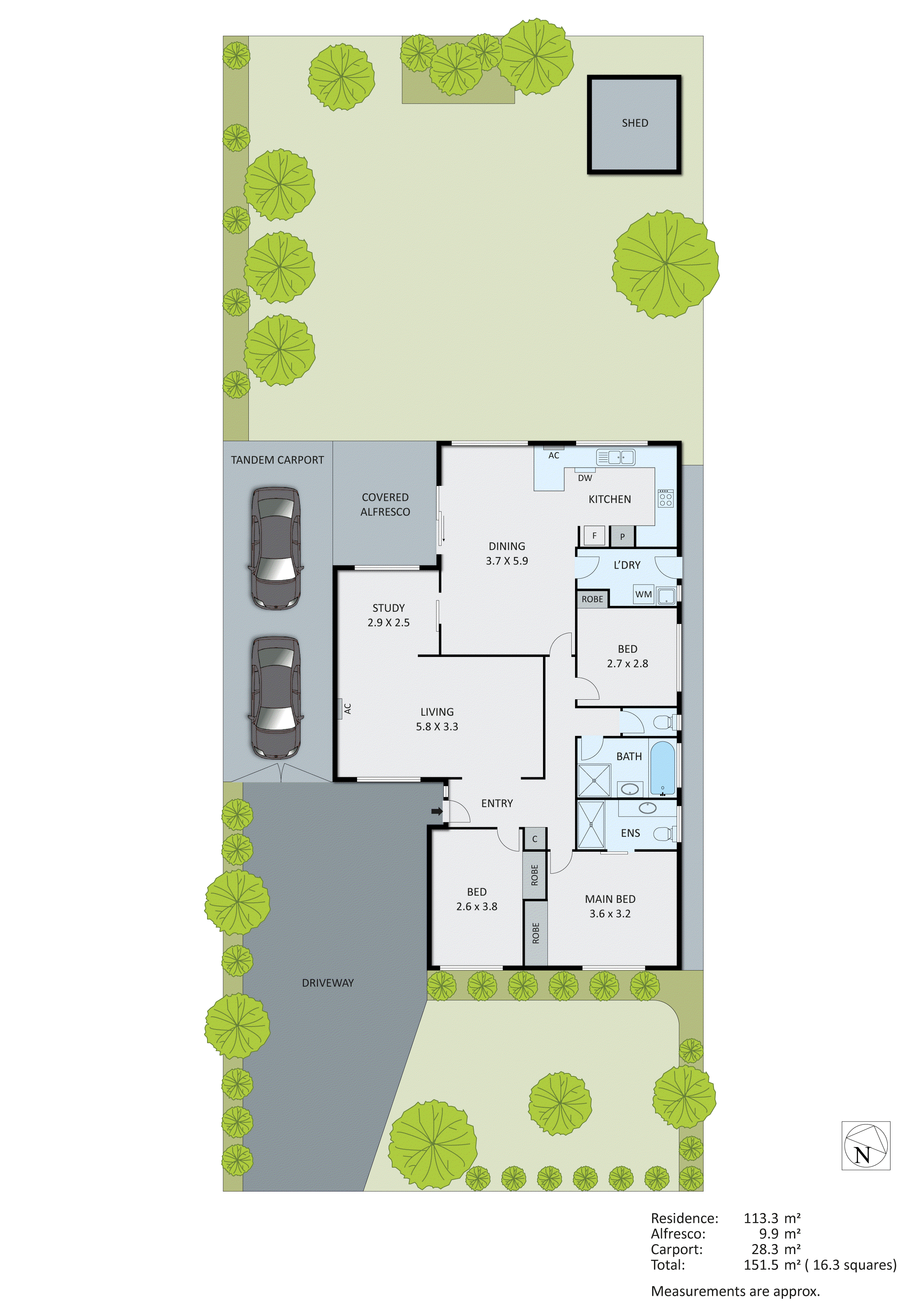 10 Trawalla Street, Aspendale Gardens VIC 3195 - Floorplan