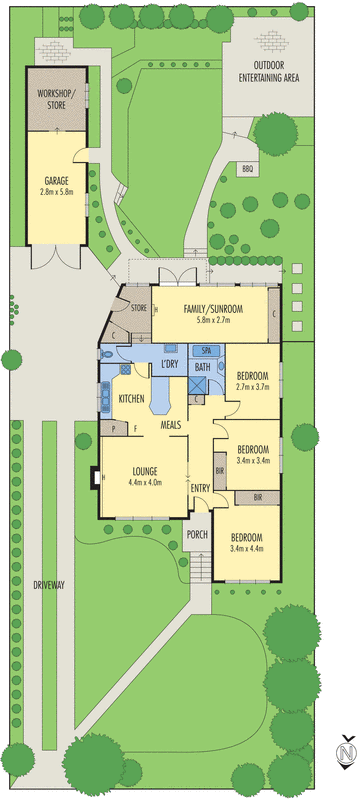 10 Trent Court, Burwood East VIC 3151 - Floorplan