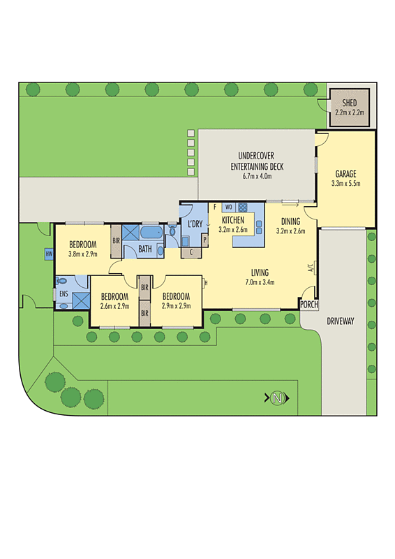10 Trixia Place, Leopold VIC 3224 - Floorplan