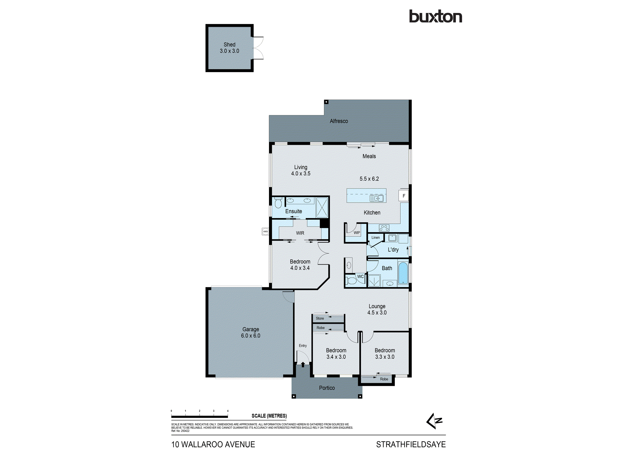 10 Wallaroo Avenue, Strathfieldsaye VIC 3551 - Floorplan