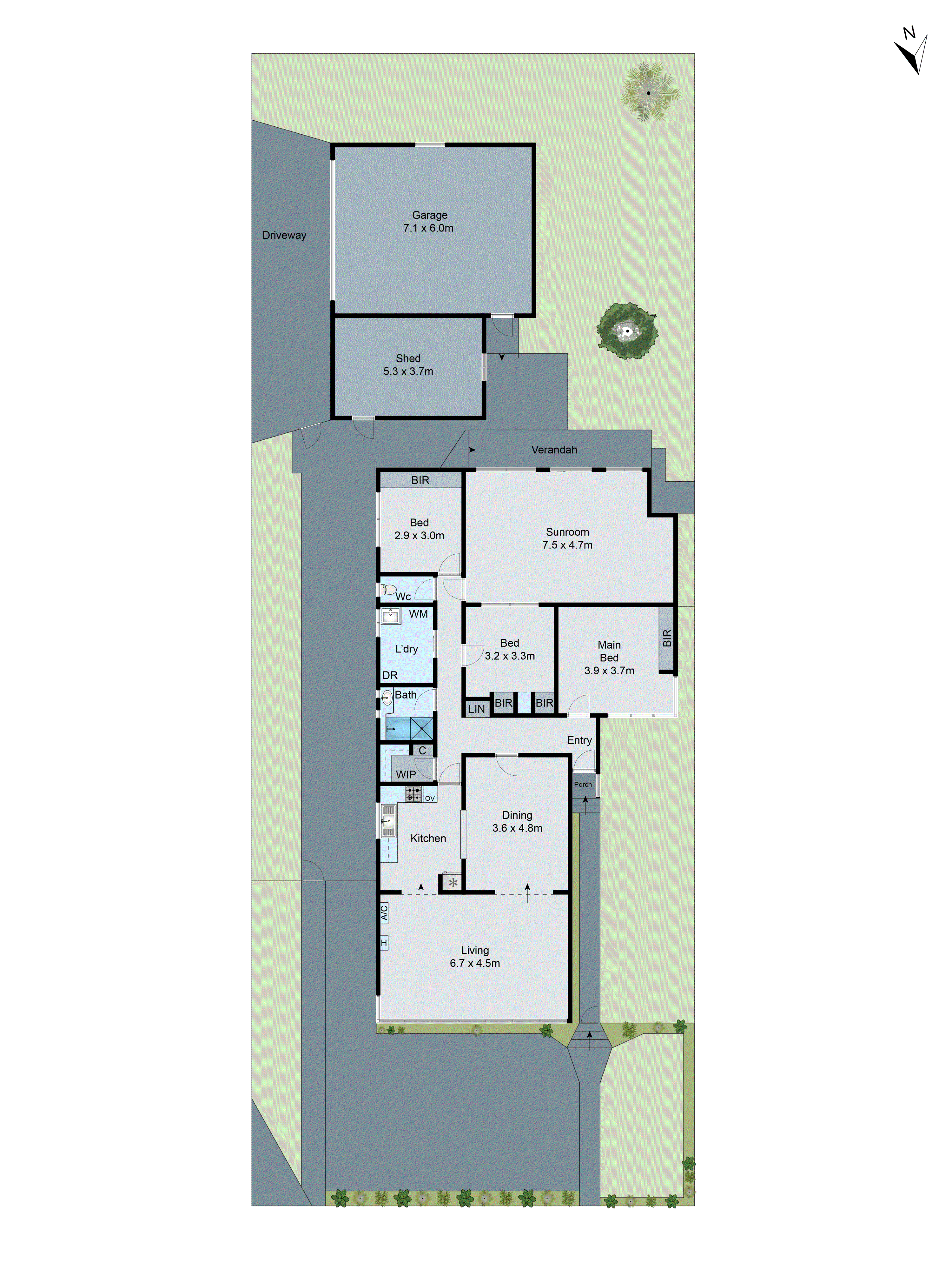 10 Wilton Avenue, Newcomb VIC 3219 - Floorplan