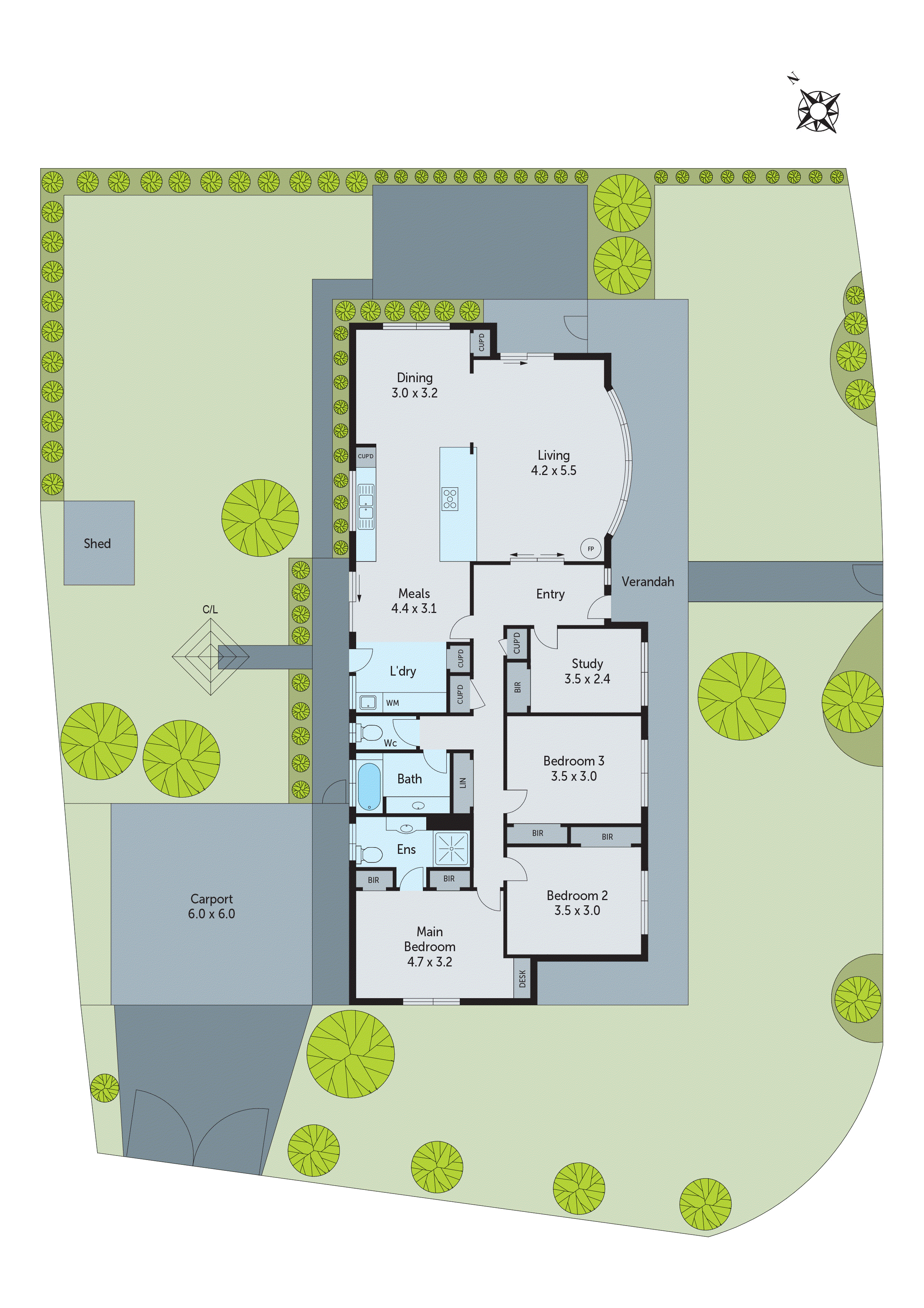 10 Woodfern Court, Highton VIC 3216 - Floorplan