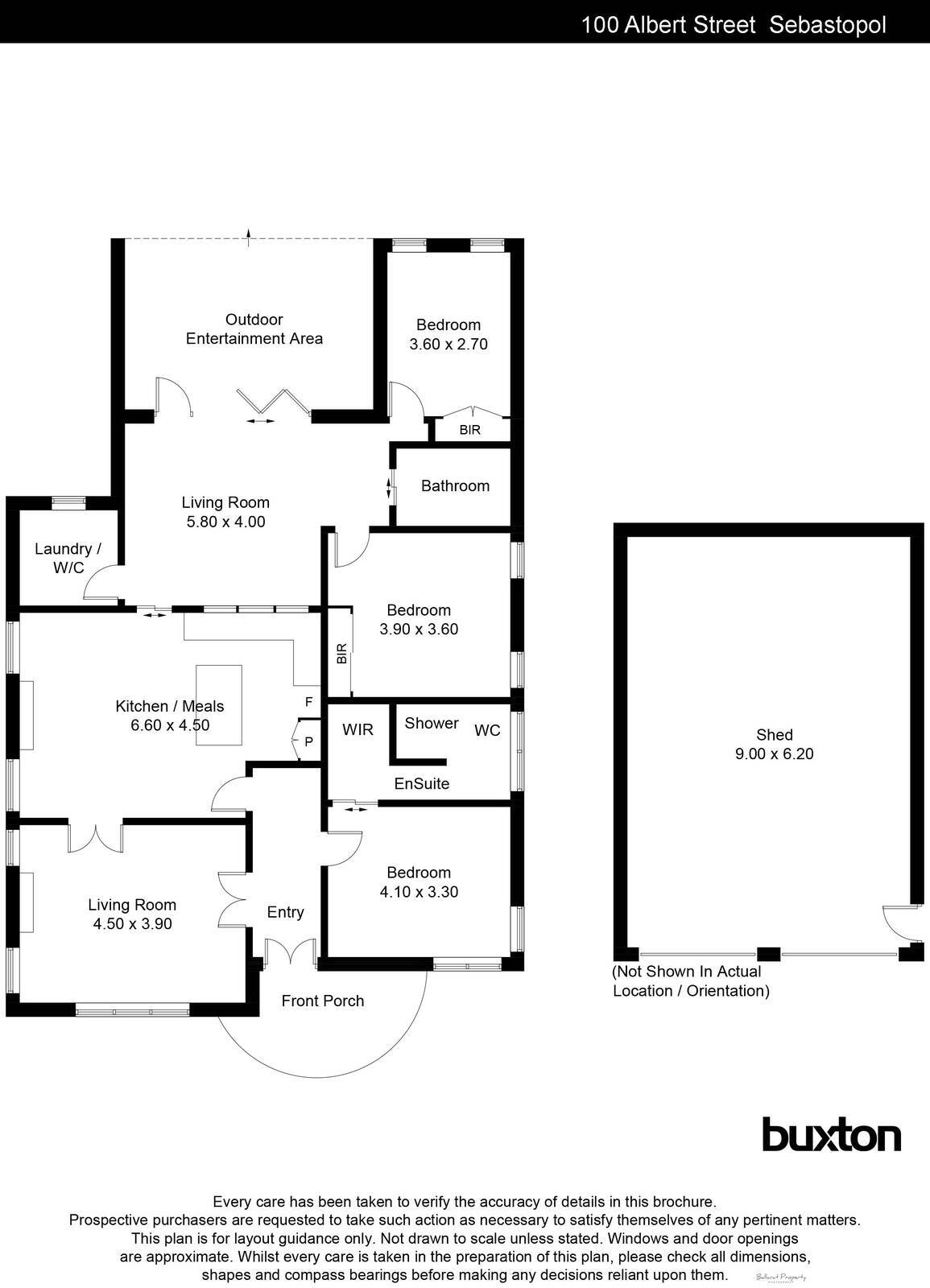 100 Albert Street, Sebastopol VIC 3356 - Floorplan