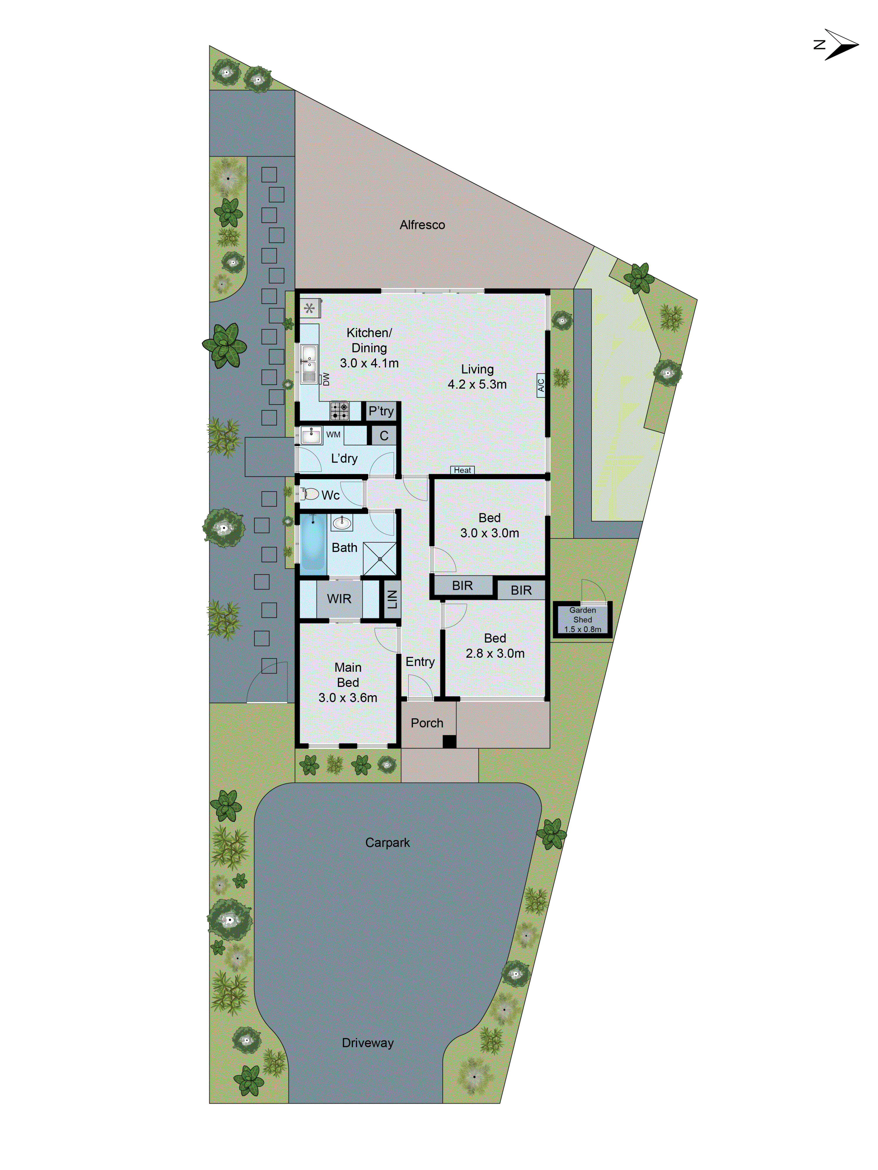 100 Calvert Street, Hamlyn Heights VIC 3215 - Floorplan