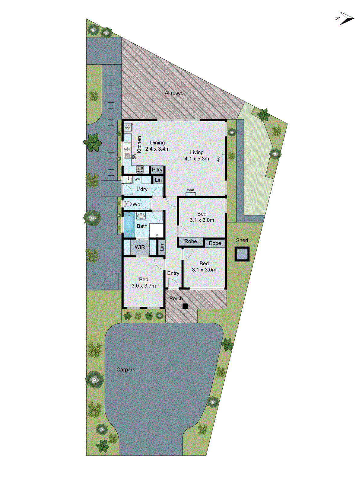 100 Calvert Street, Hamlyn Heights VIC 3215 - Floorplan