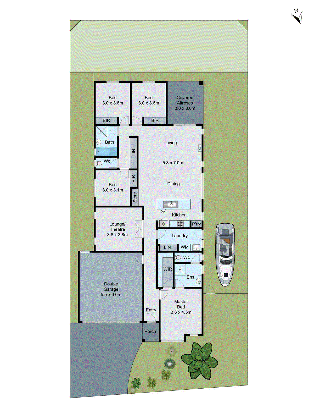 100 Creekward Drive, Armstrong Creek VIC 3217 - Floorplan