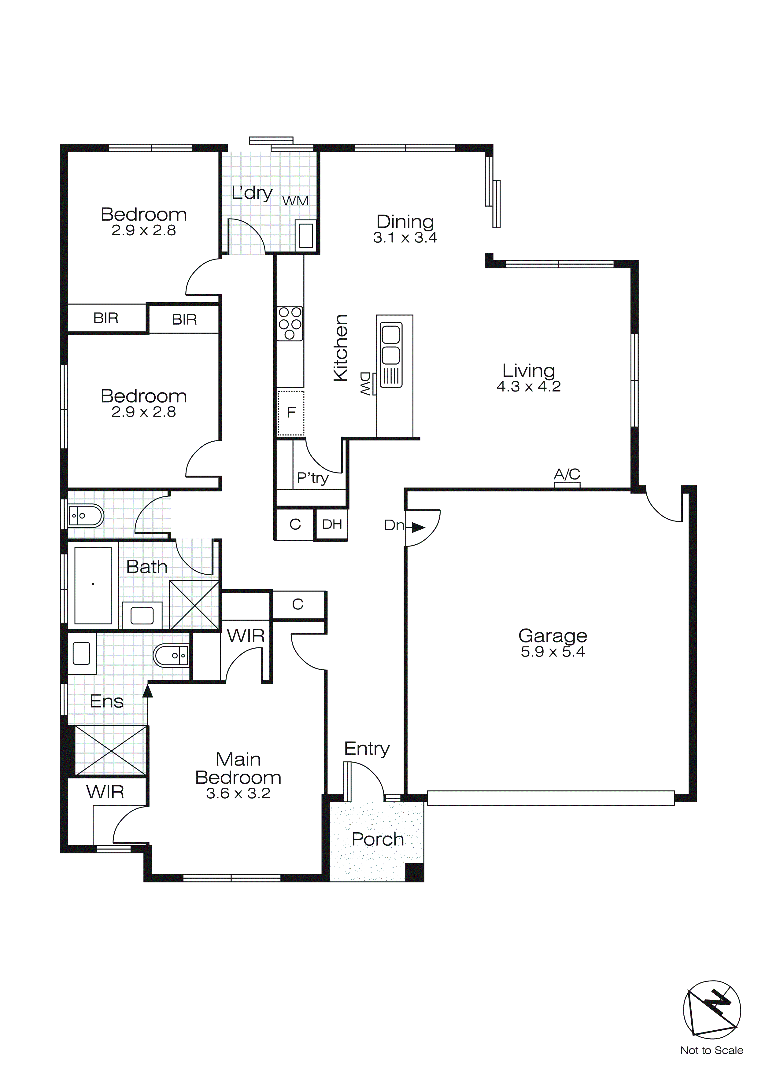 100 Giot Drive, Wendouree VIC 3355 - Floorplan