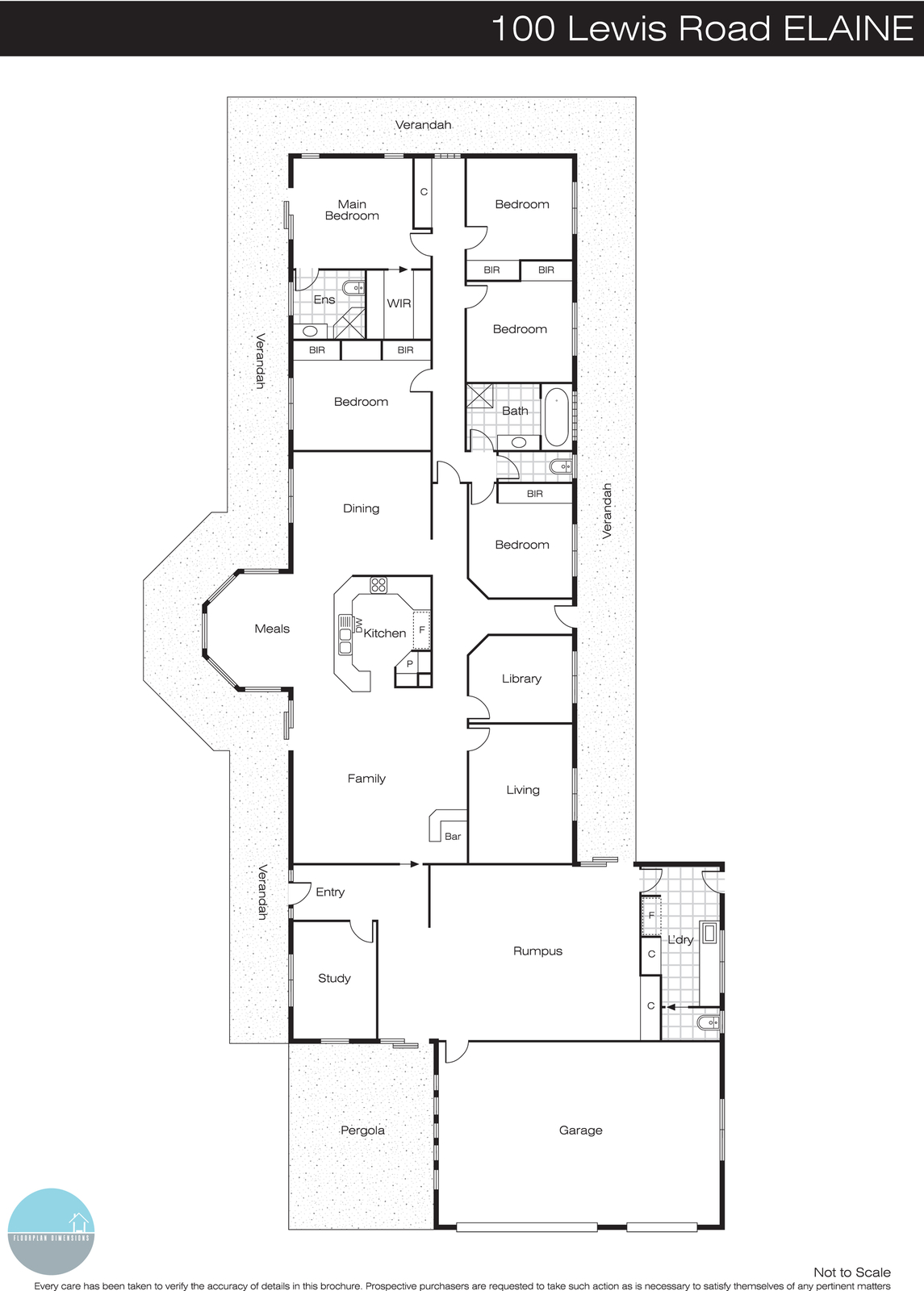 100 Lewis Road, Elaine VIC 3334 - Floorplan