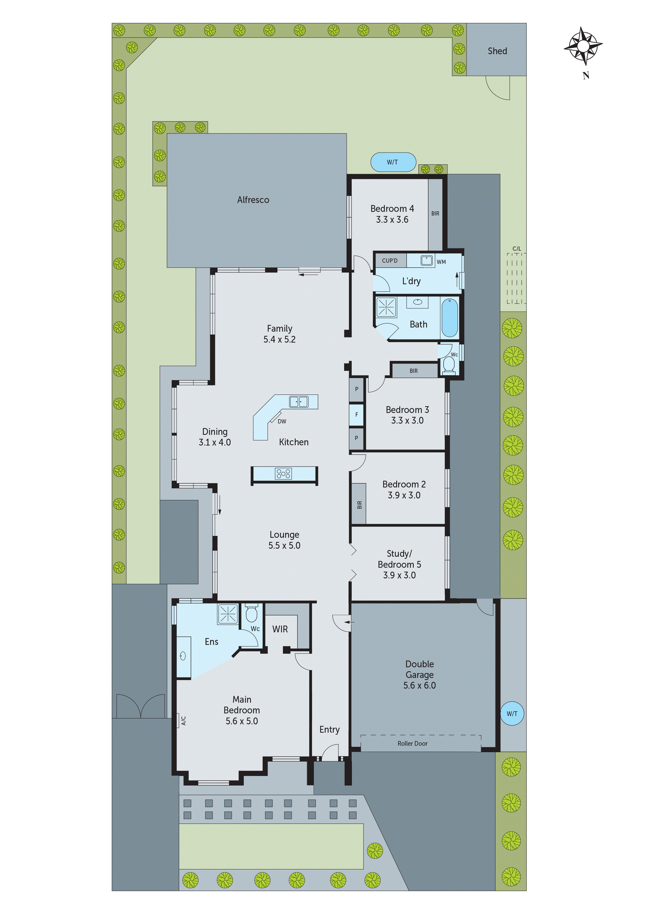 100 Marshalltown Road, Grovedale VIC 3216 - Floorplan