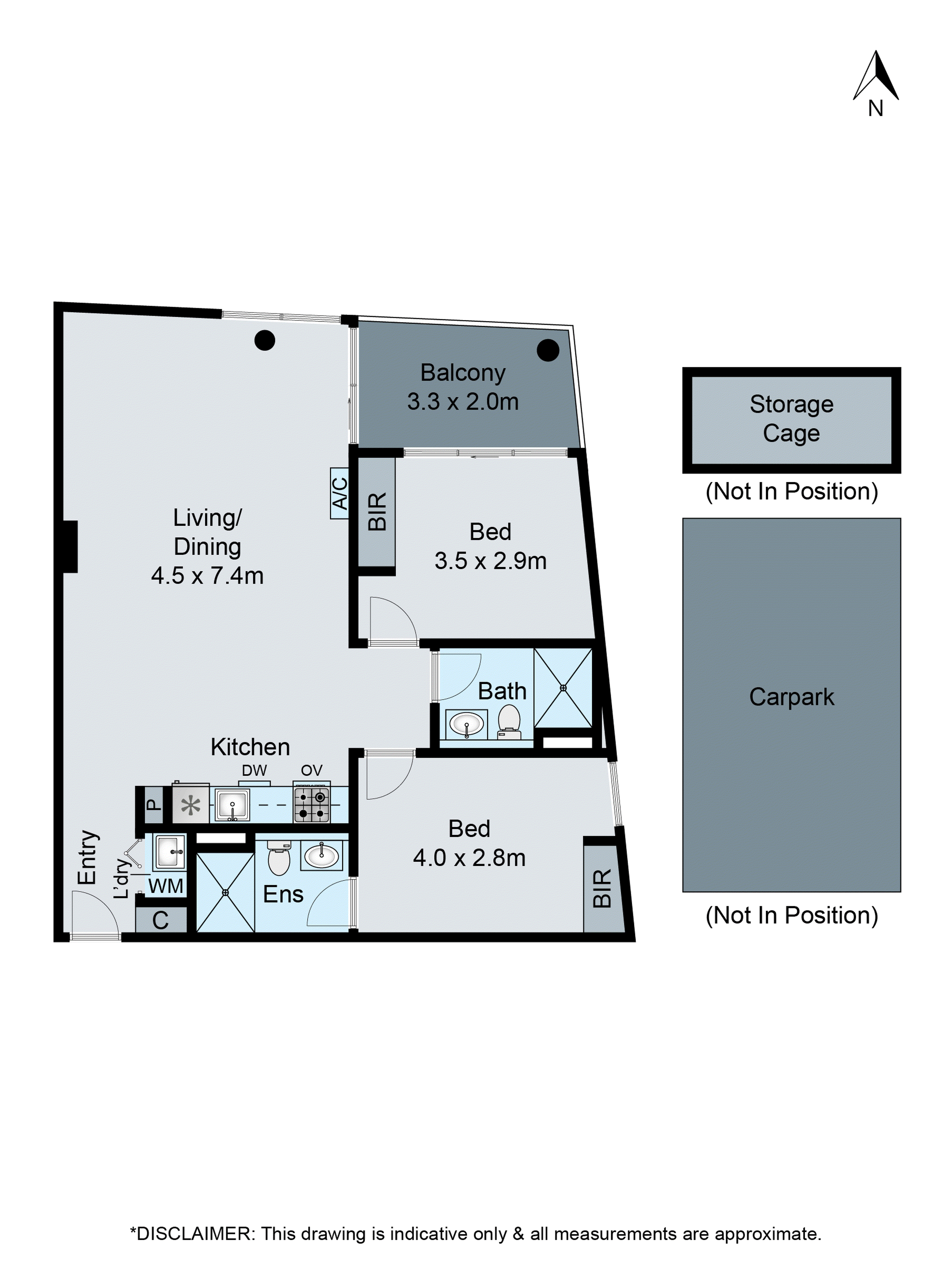 1002D/21 Robert Street, Collingwood VIC 3066 - Floorplan