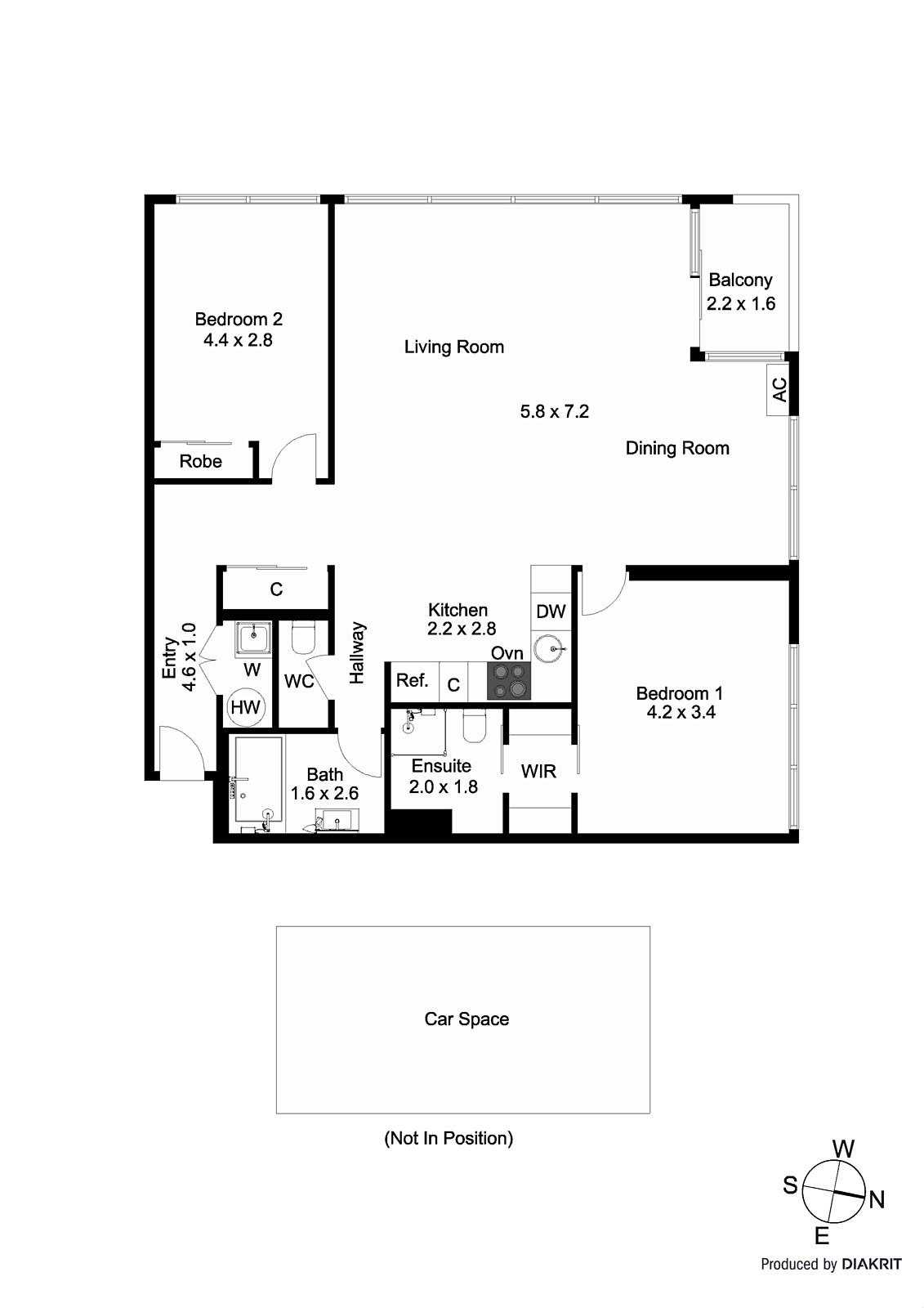 1003/82 Queens Road, Melbourne VIC 3004 - Floorplan