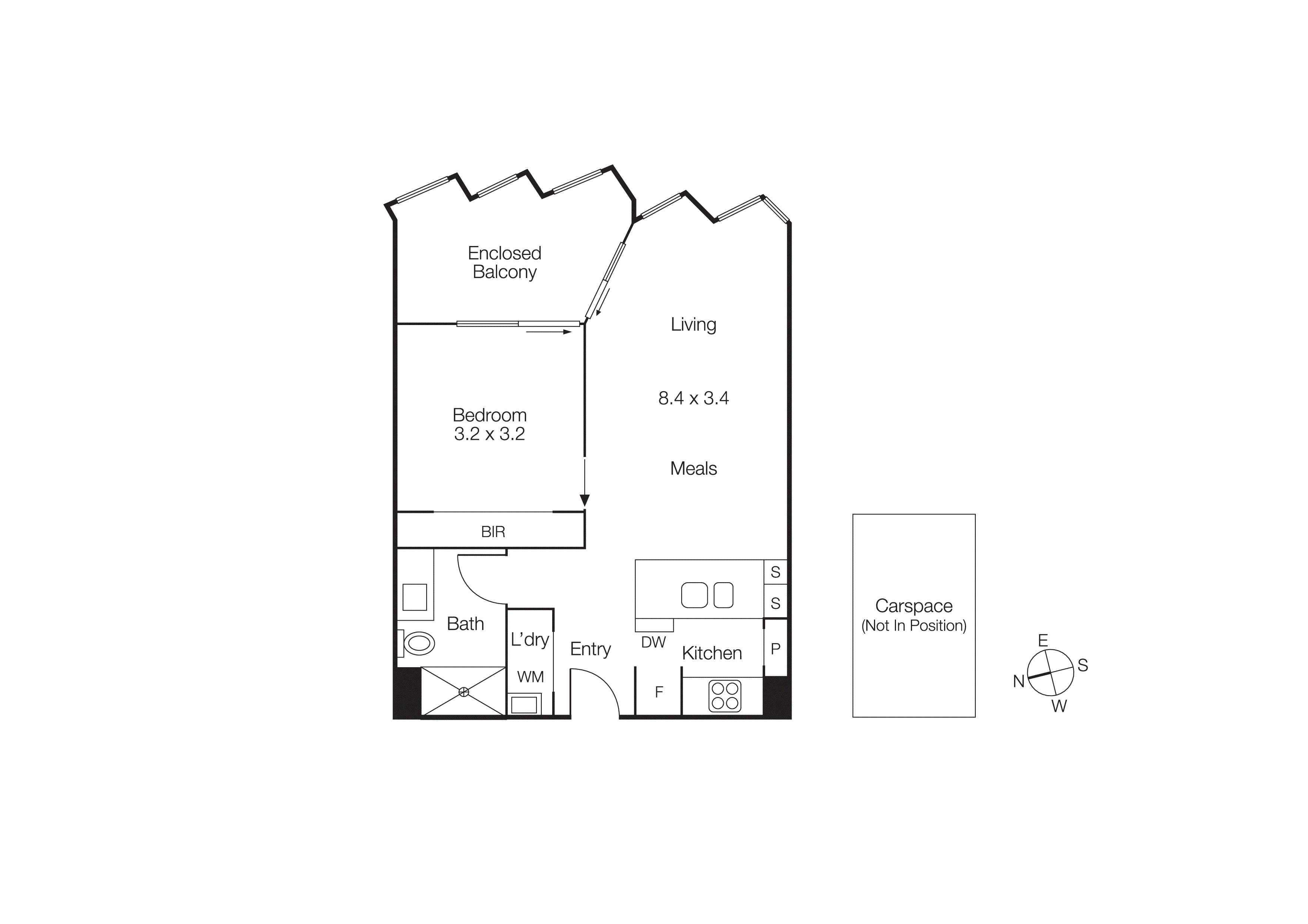 1005/140 Swan Street, Cremorne VIC 3121 - Floorplan
