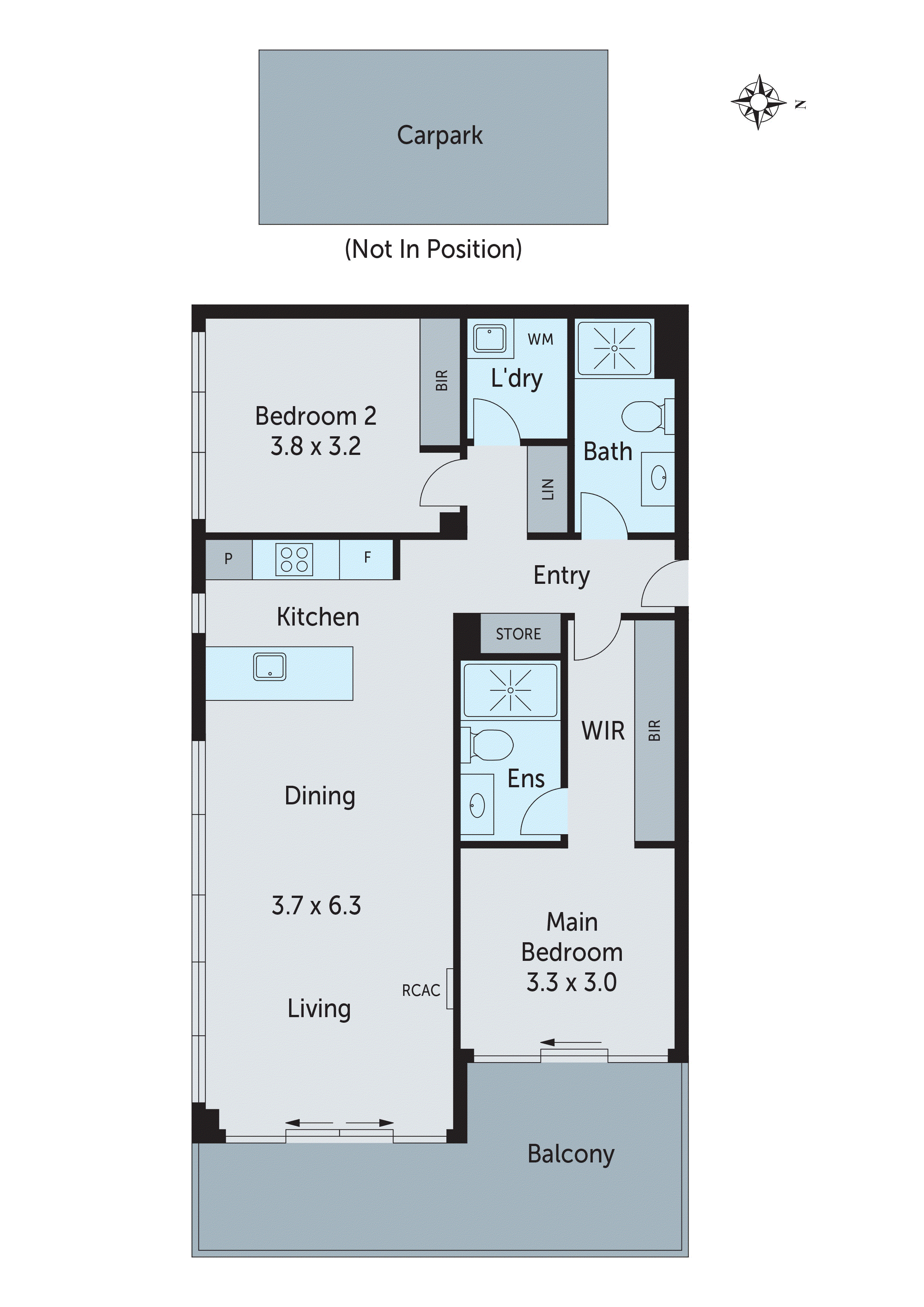1006/18 Cavendish Street, Geelong VIC 3220 - Floorplan