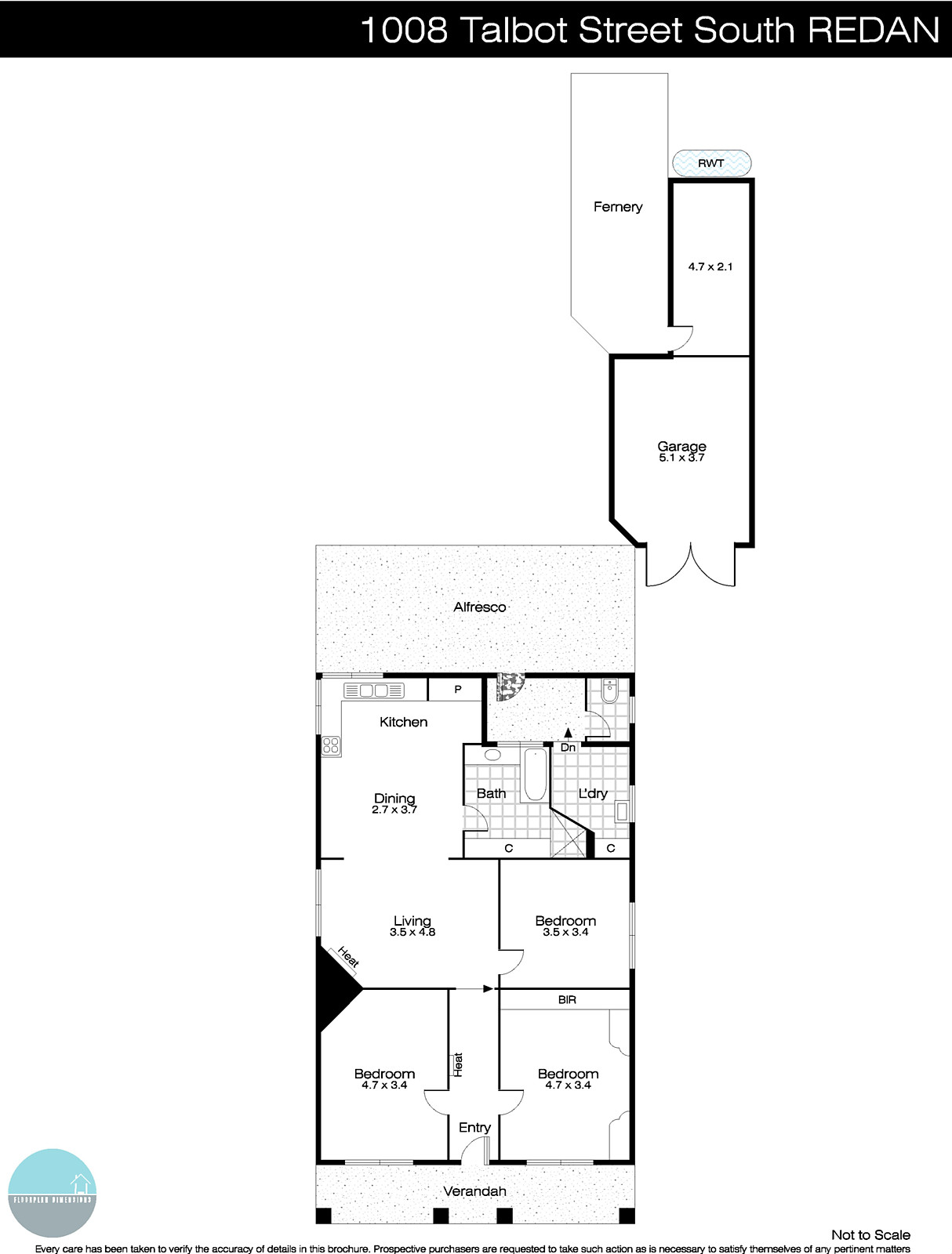 1008 Talbot Street South, Redan VIC 3350 - Floorplan