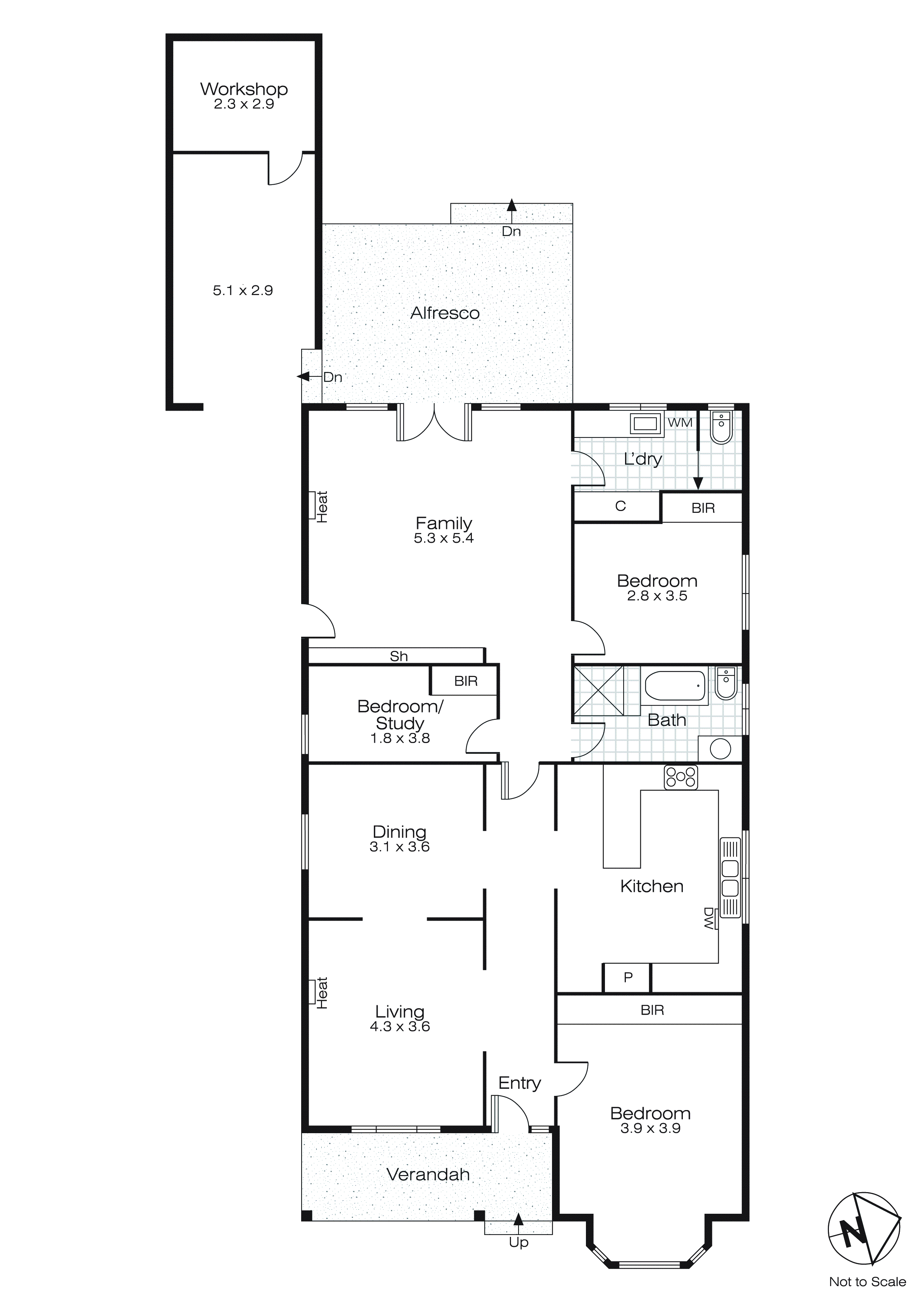 1008A Talbot Street South, Redan VIC 3350 - Floorplan